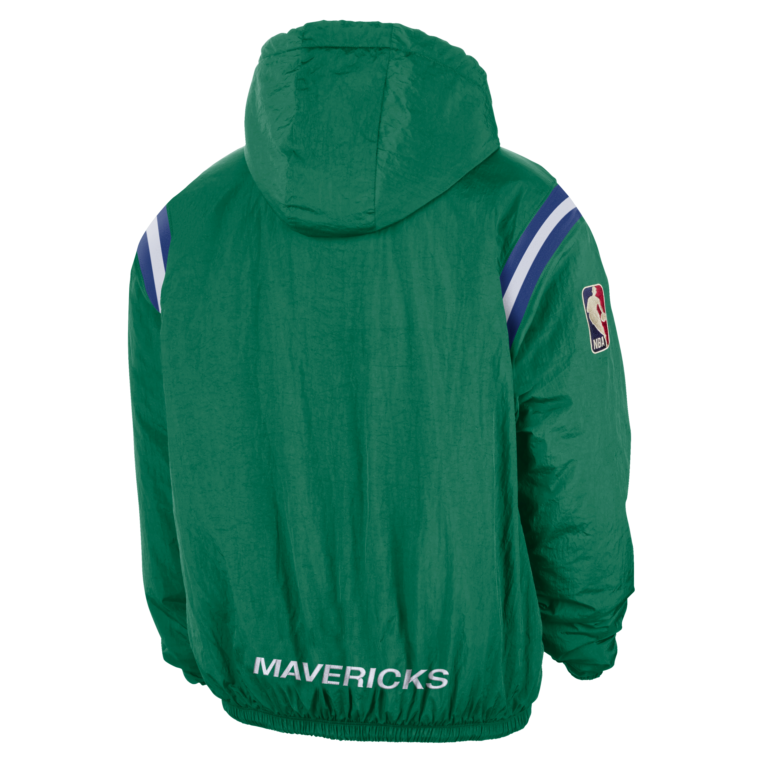 Dallas Mavericks Hardwood Clasics Men's Nike Therma-FIT NBA 1/2-Zip Hoodie