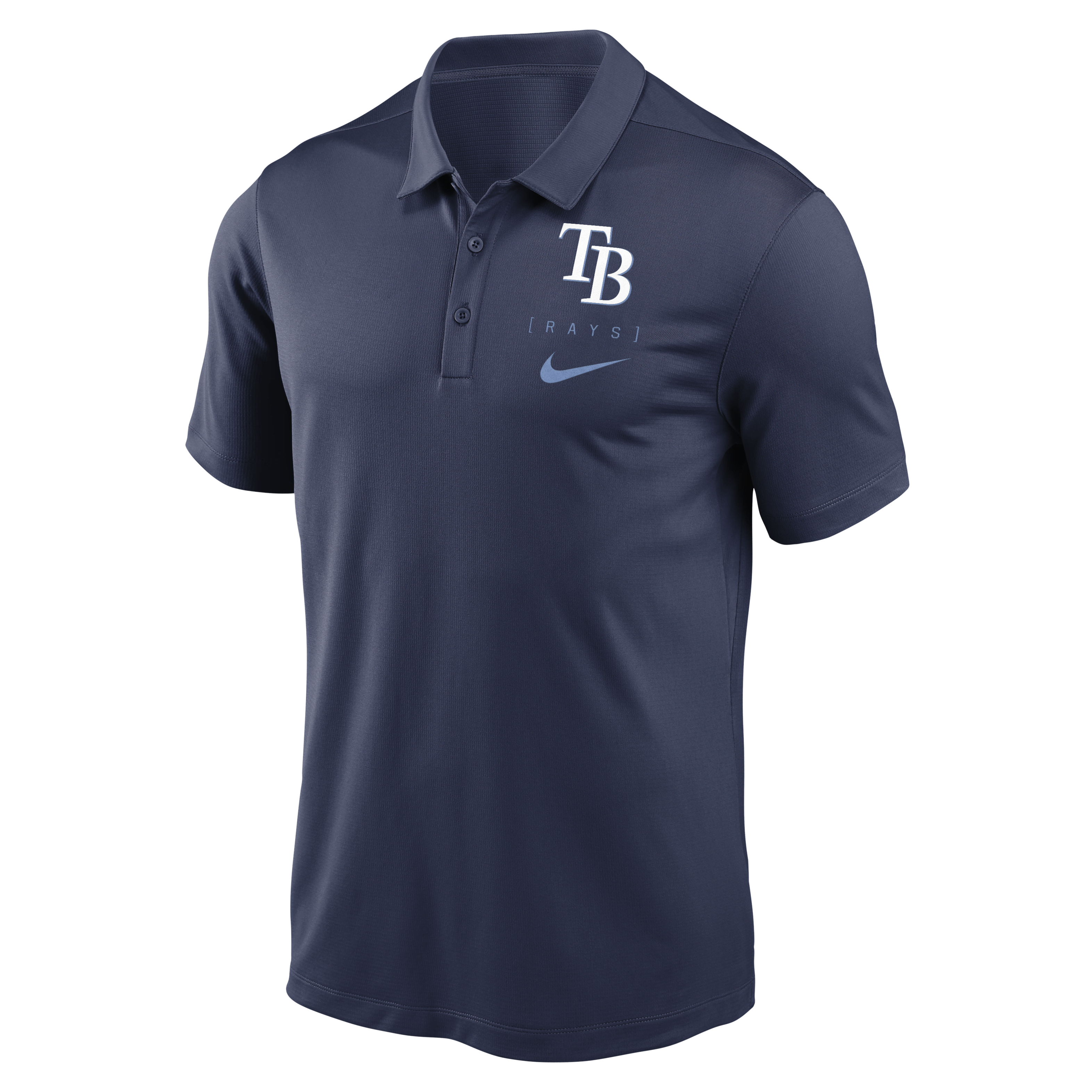 Tampa Bay Rays Franchise Logo Men's Nike Dri-FIT MLB Polo