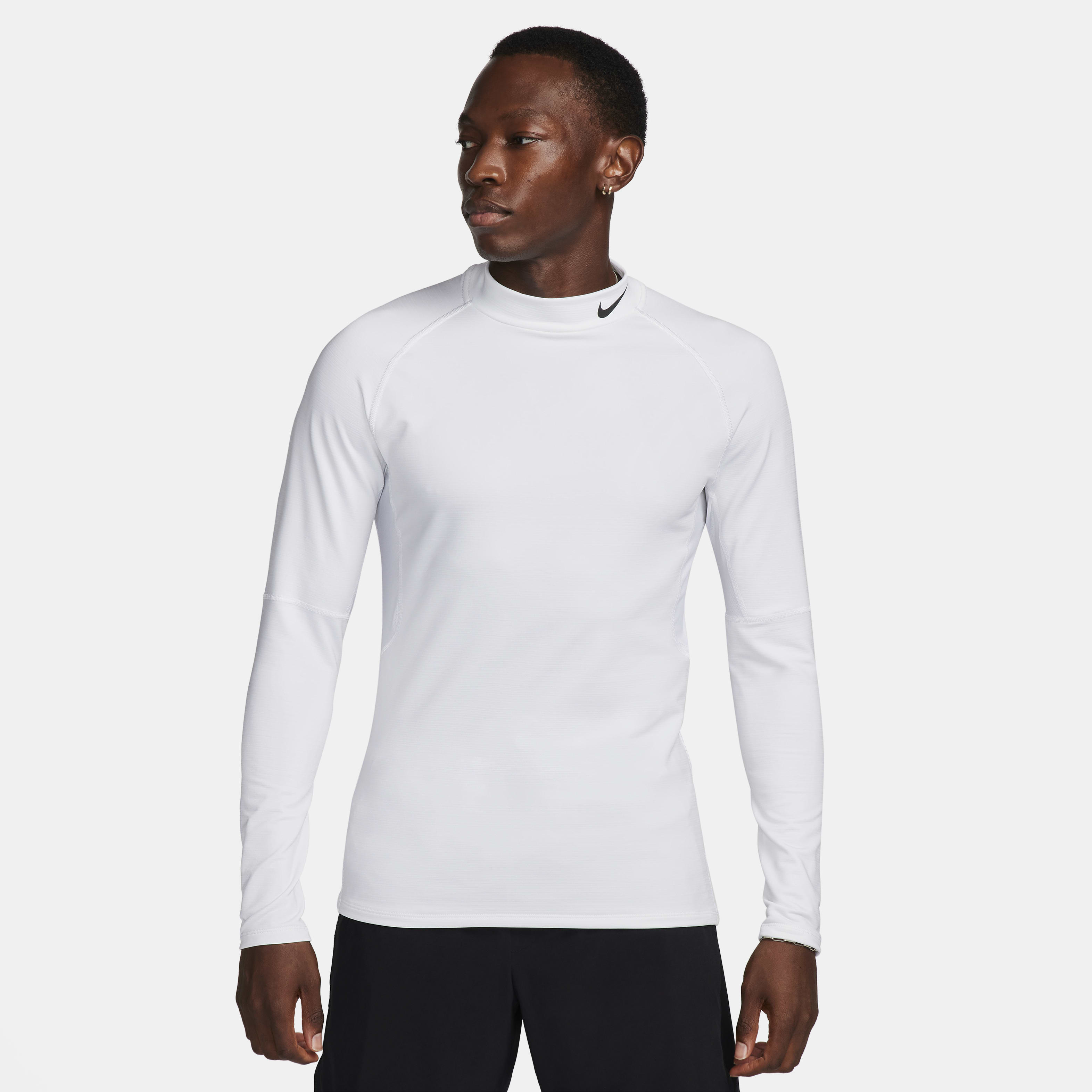 Nike Pro Men's Dri-FIT Warm Long-Sleeve Fitness Mock