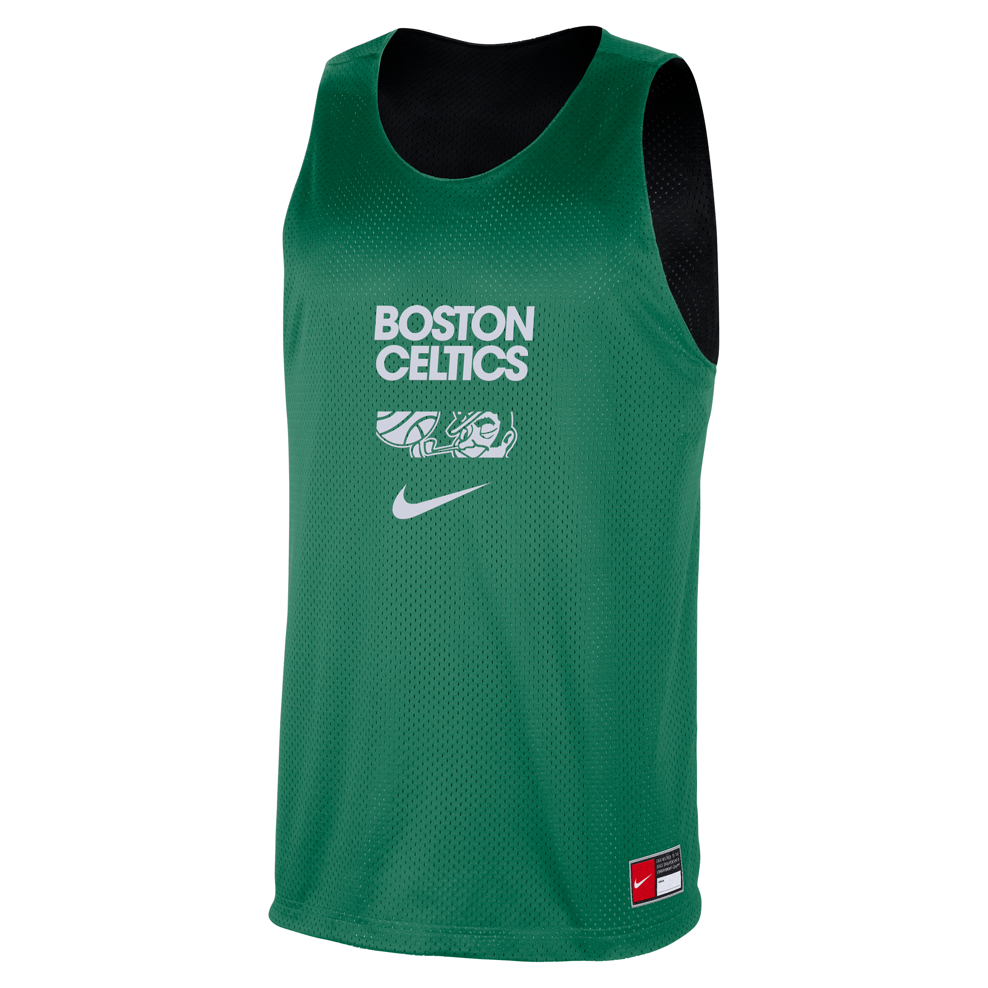 Boston Celtics Courtside Men's Nike NBA Mesh Practice Jersey