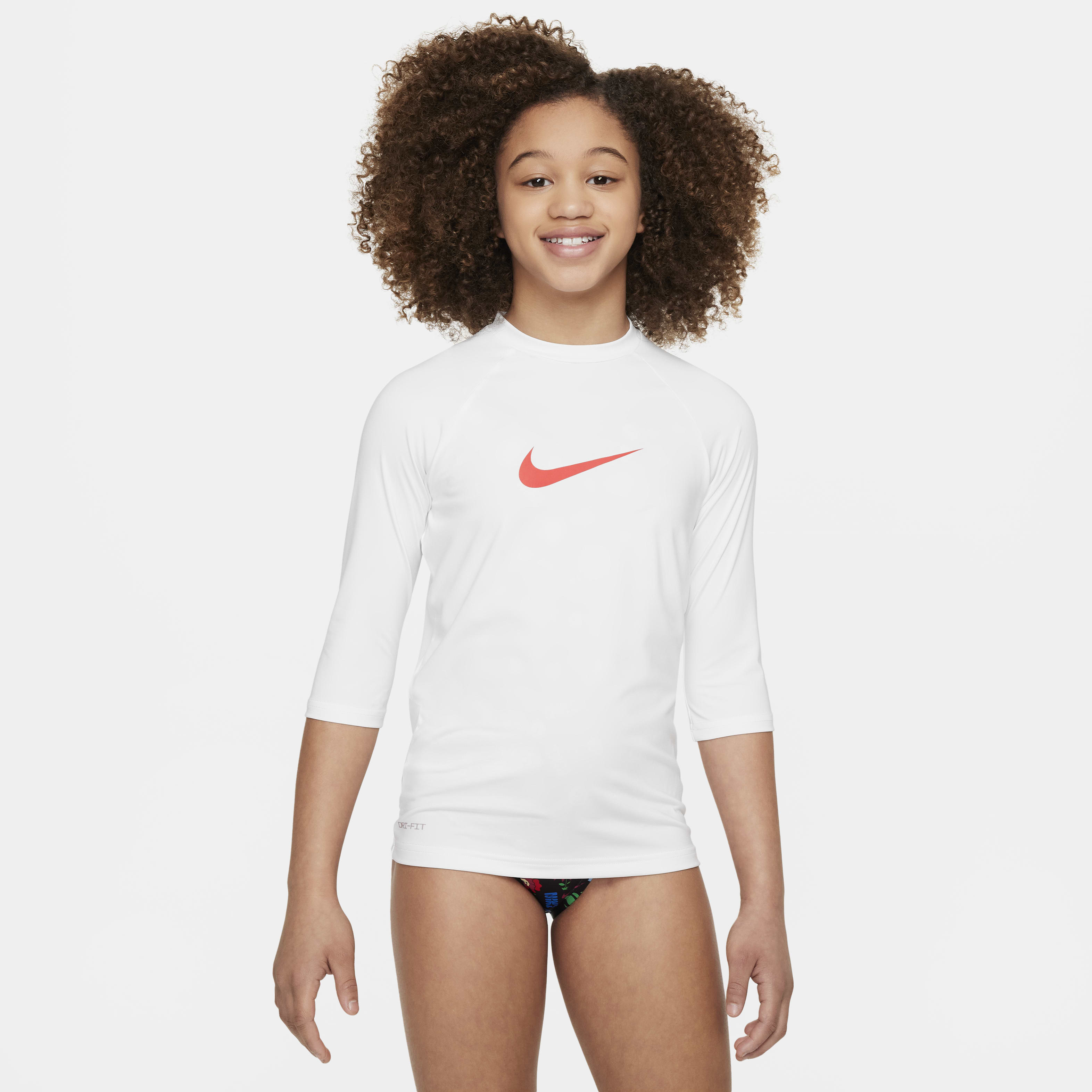 Nike Swim Big Kids' (Girls') Short-Sleeve Hydroguard