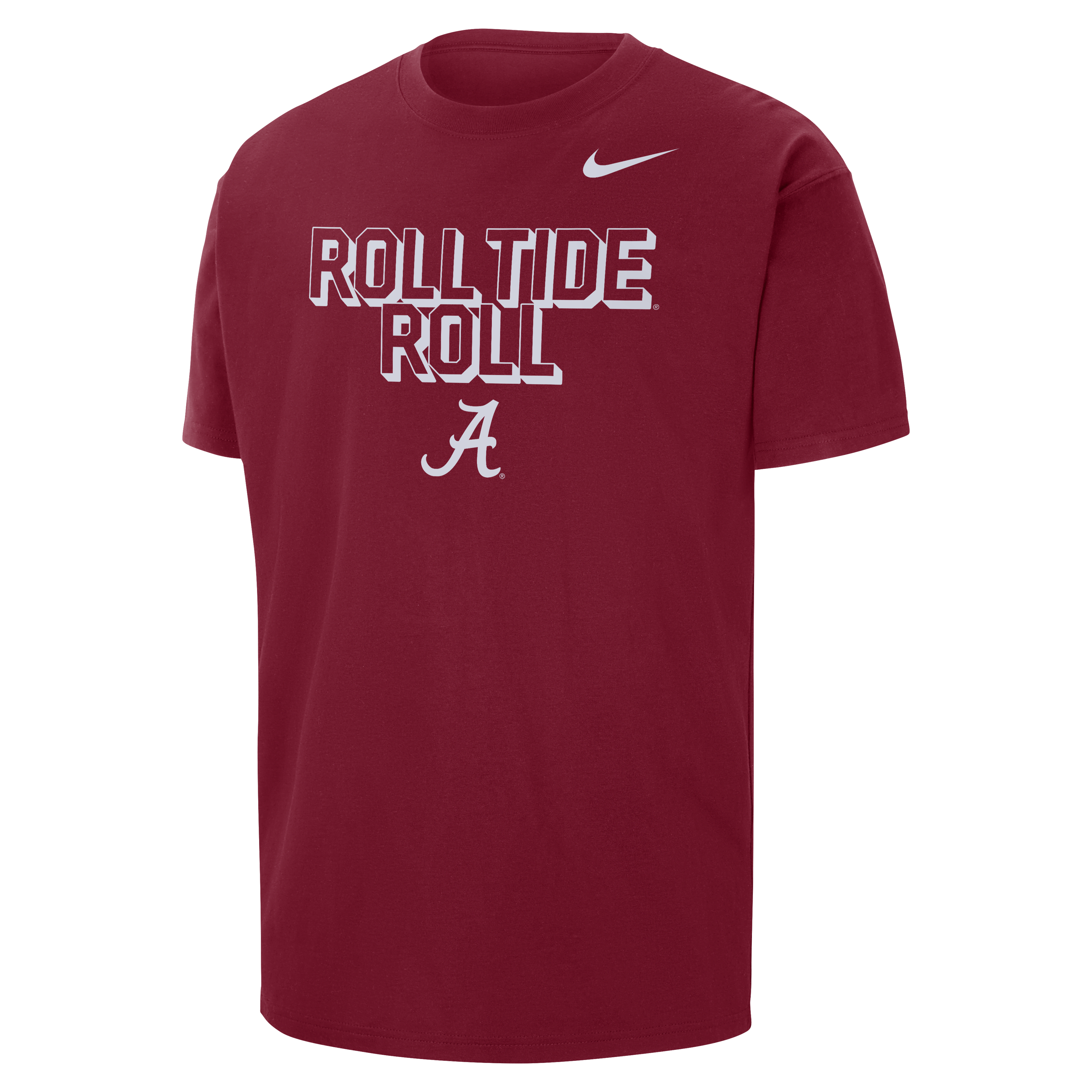 Alabama Men's Nike College Max90 Crew-Neck T-Shirt