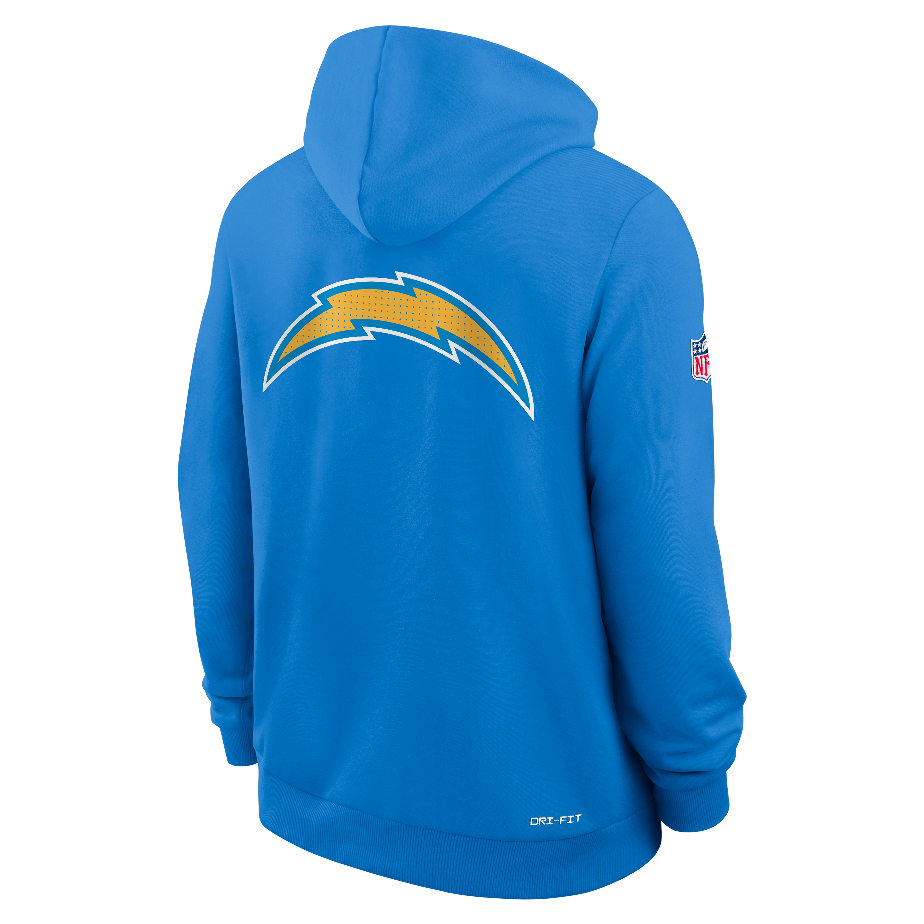 Los Angeles Chargers Utility Player Sideline Men's Nike Dri-FIT NFL Full-Zip Hoodie