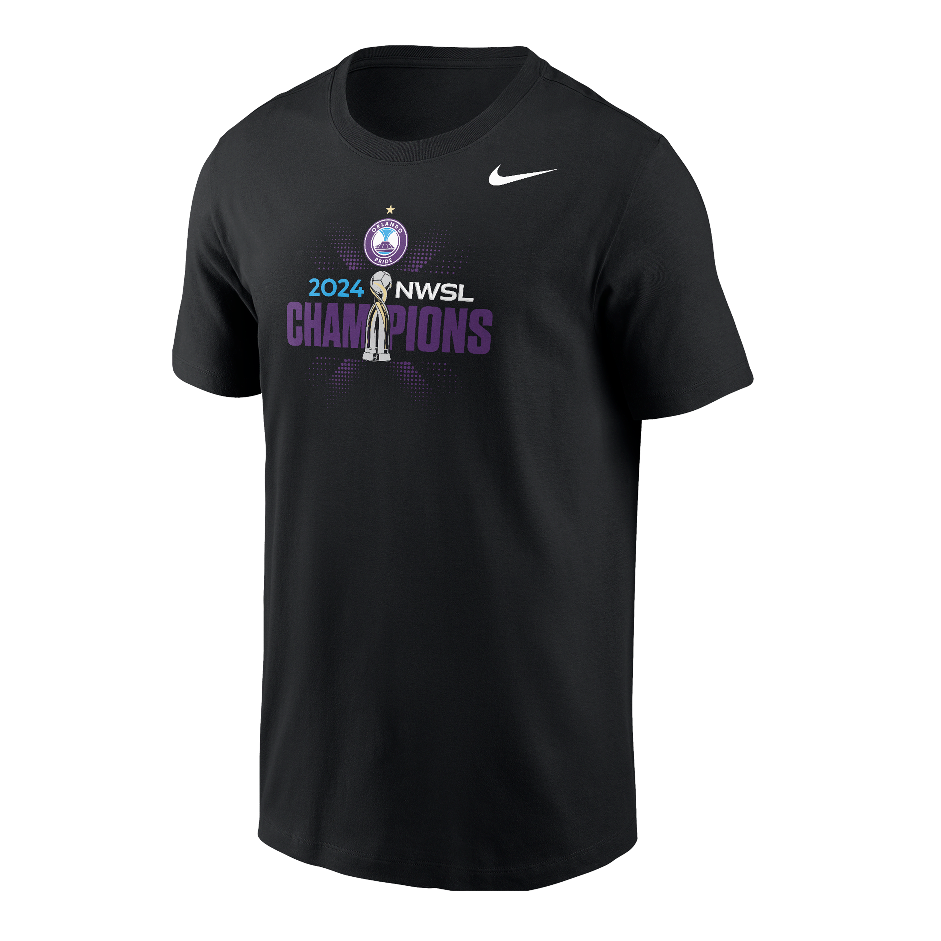 Orlando Pride 2024 NWSL Champions Men's Nike T-Shirt