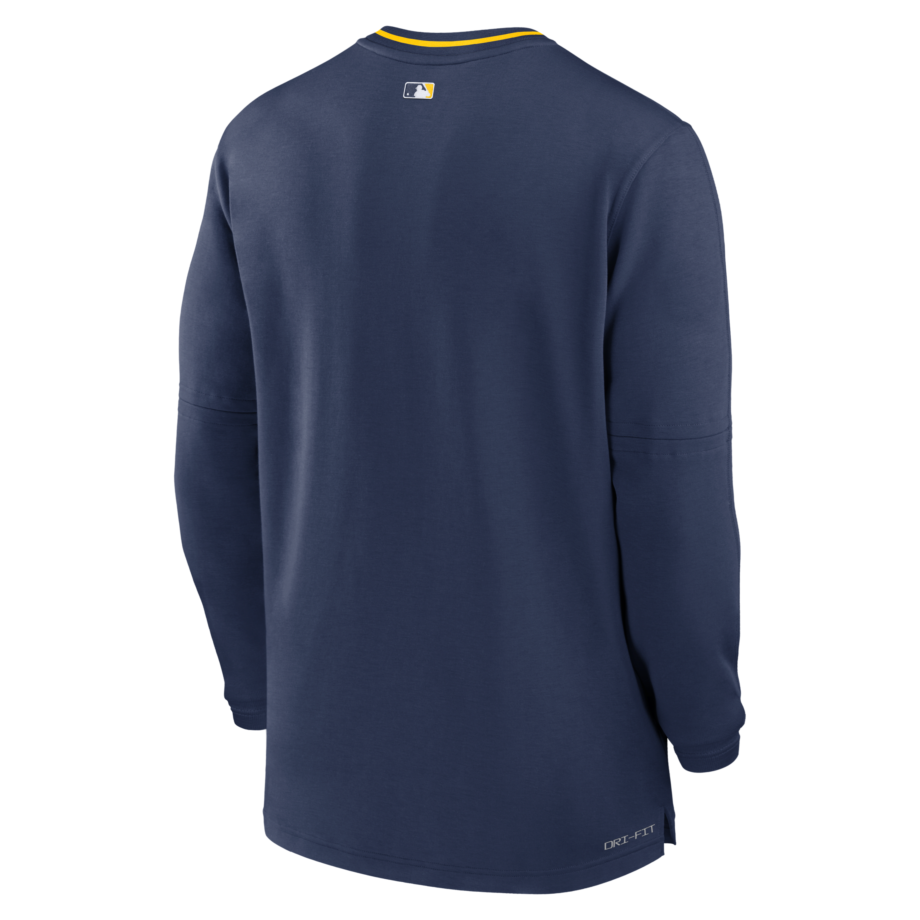 Milwaukee Brewers Authentic Collection Men's Nike Dri-FIT MLB 1/2-Zip Long-Sleeve Top