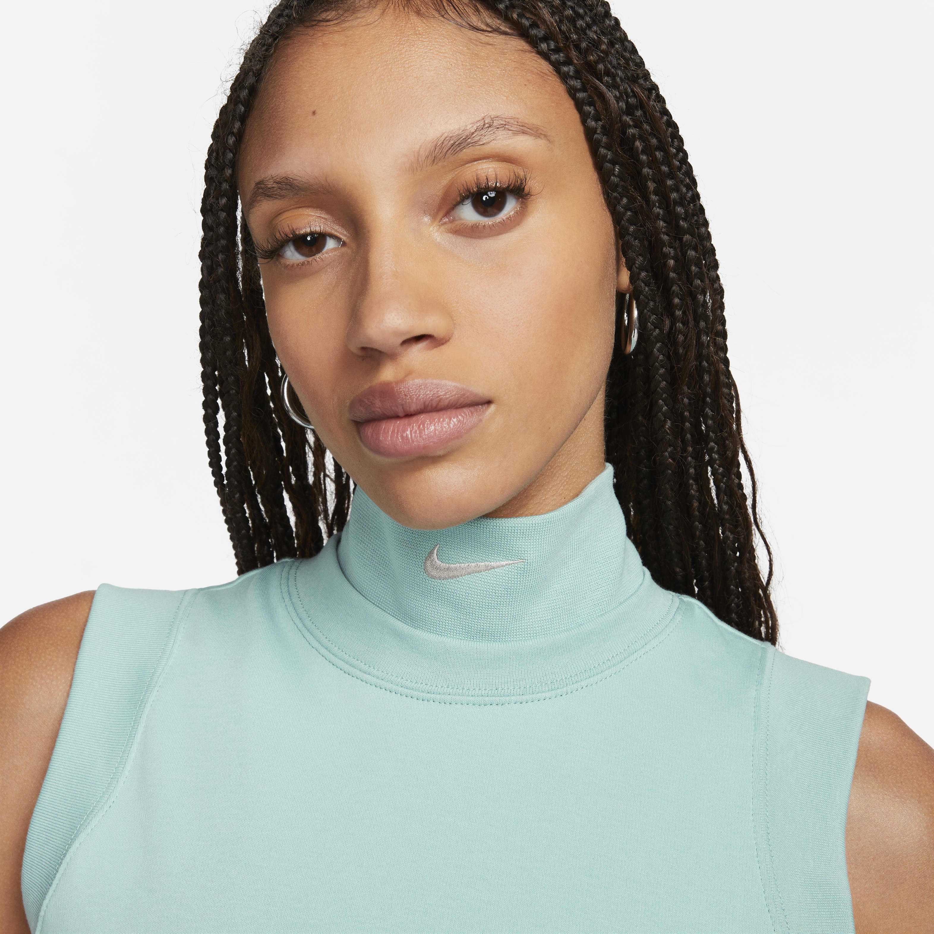 Nike Sportswear Collection Women's Mock-Neck Cropped Tank