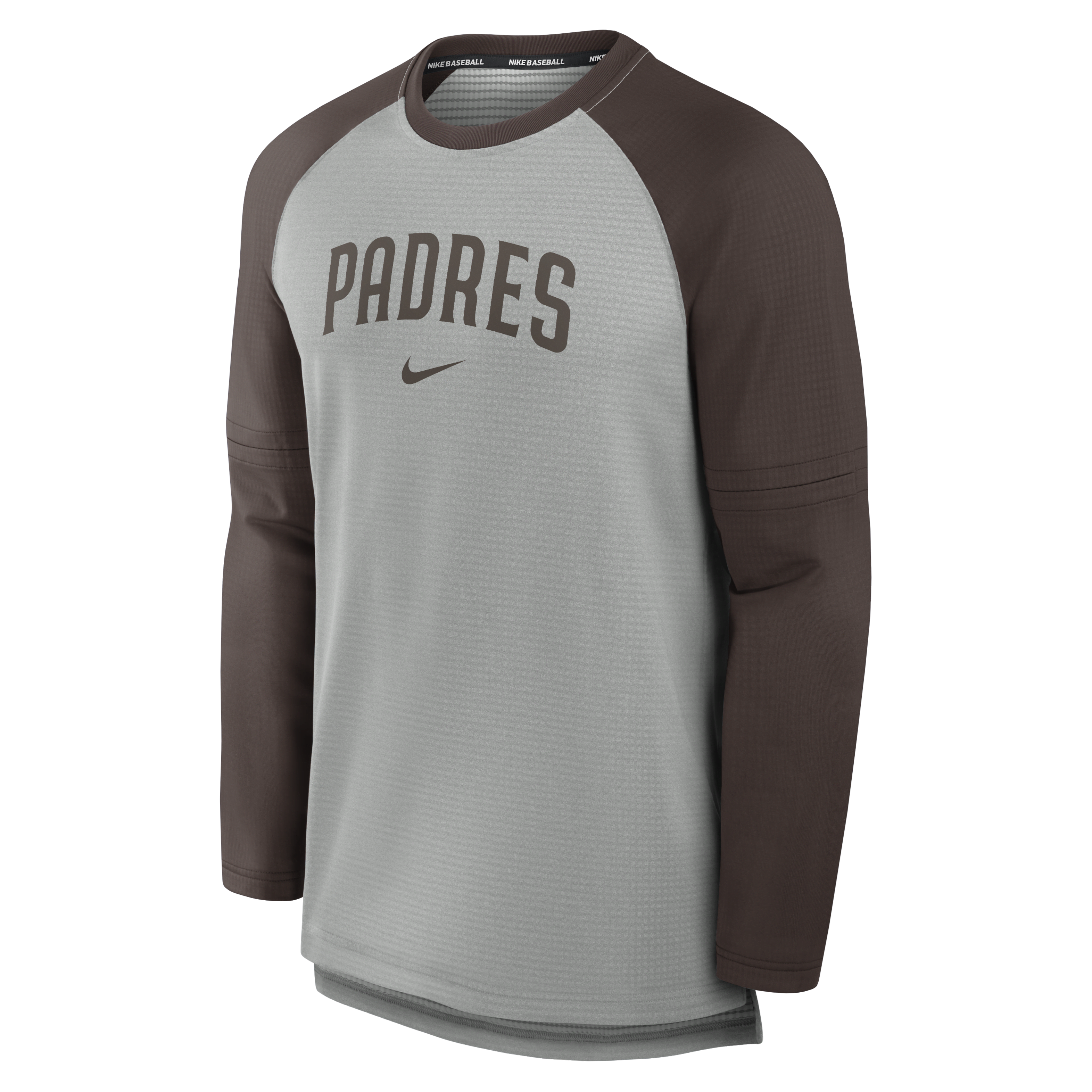 San Diego Padres Authentic Collection Game Time Men's Nike Breathe MLB Long-Sleeve T-Shirt