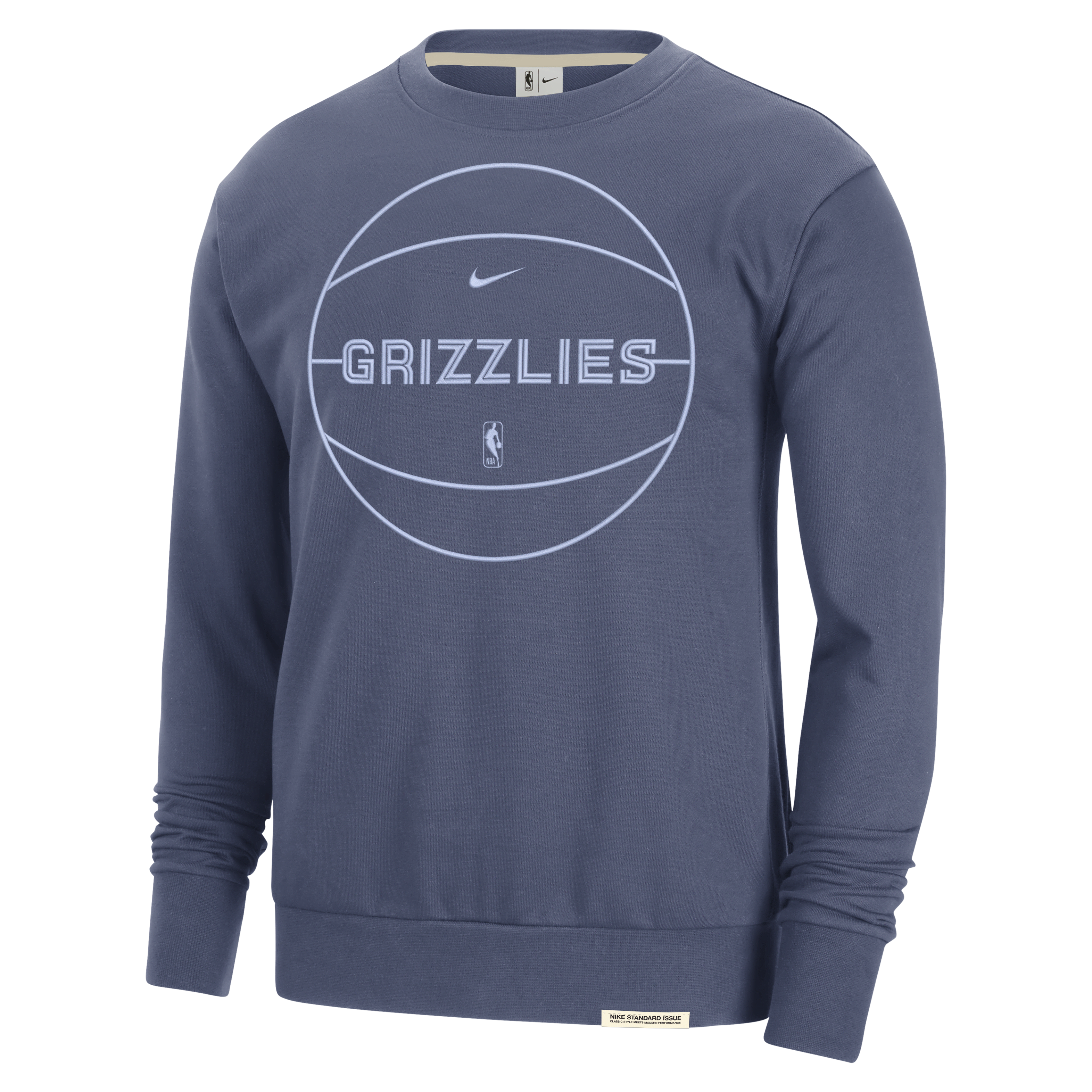 Memphis Grizzlies Standard Issue Men's Nike Dri-FIT NBA Sweatshirt