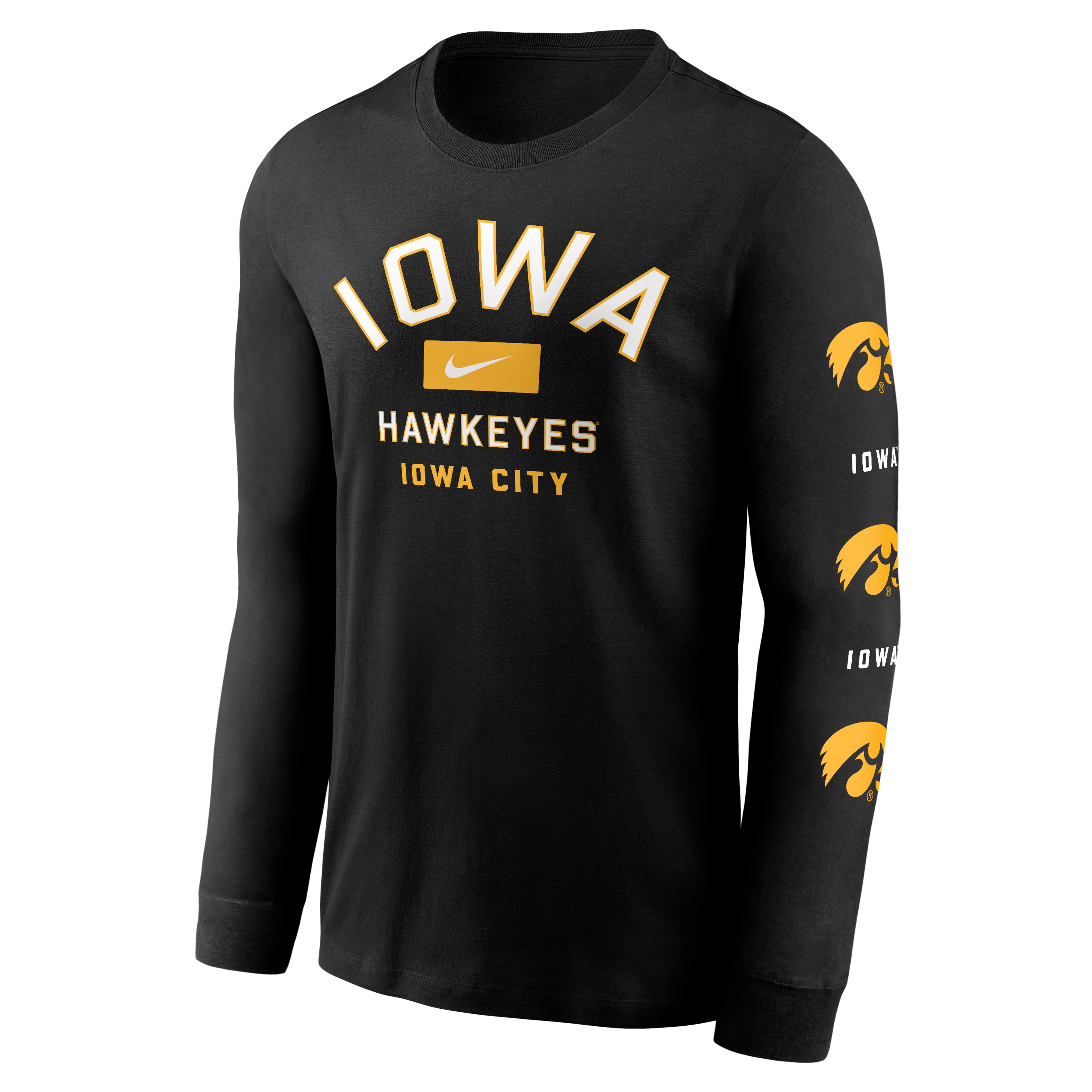 Iowa Campus Classic Location Men's Nike College Long-Sleeve T-Shirt