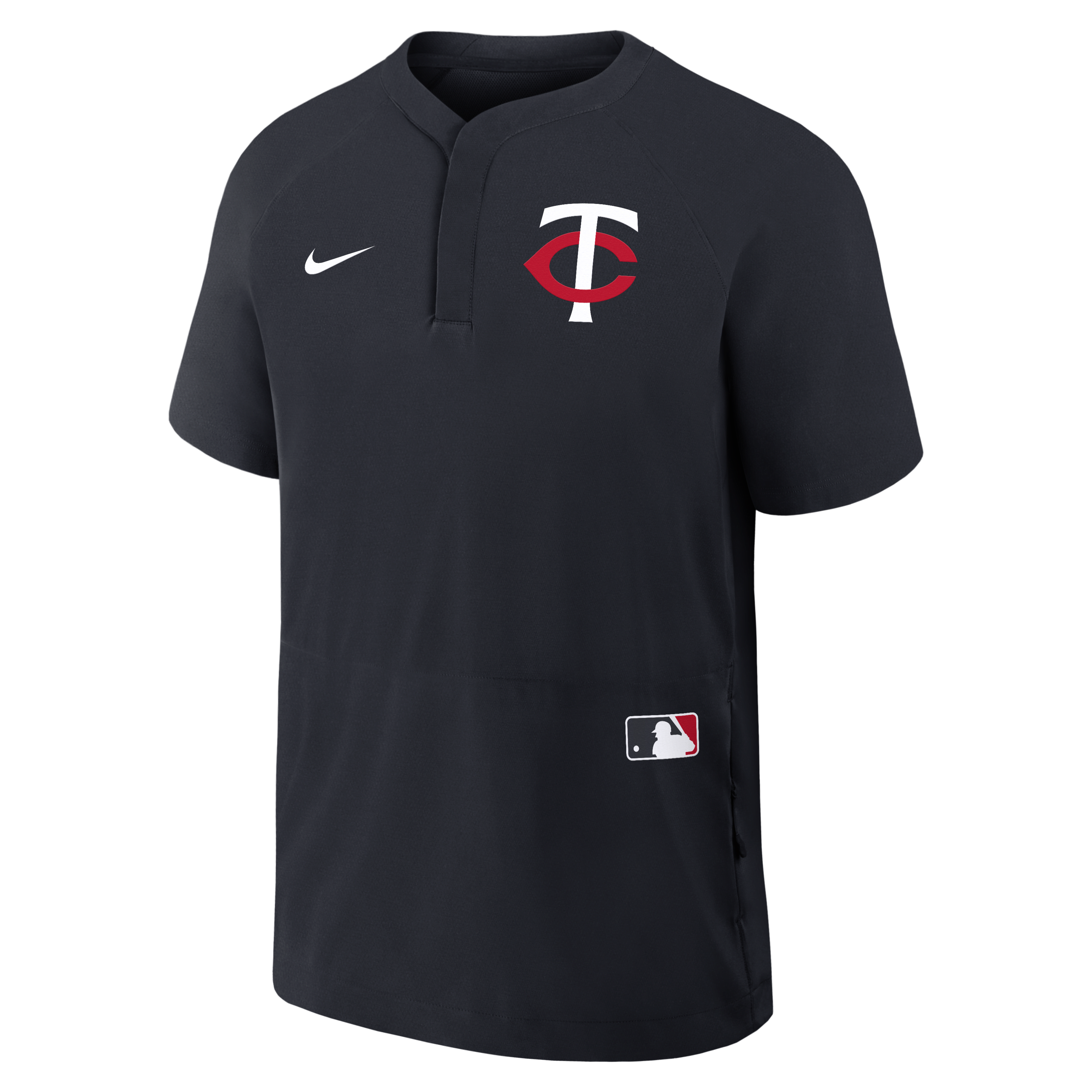 Minnesota Twins Authentic Collection Men's Nike MLB Short-Sleeve Windshirt