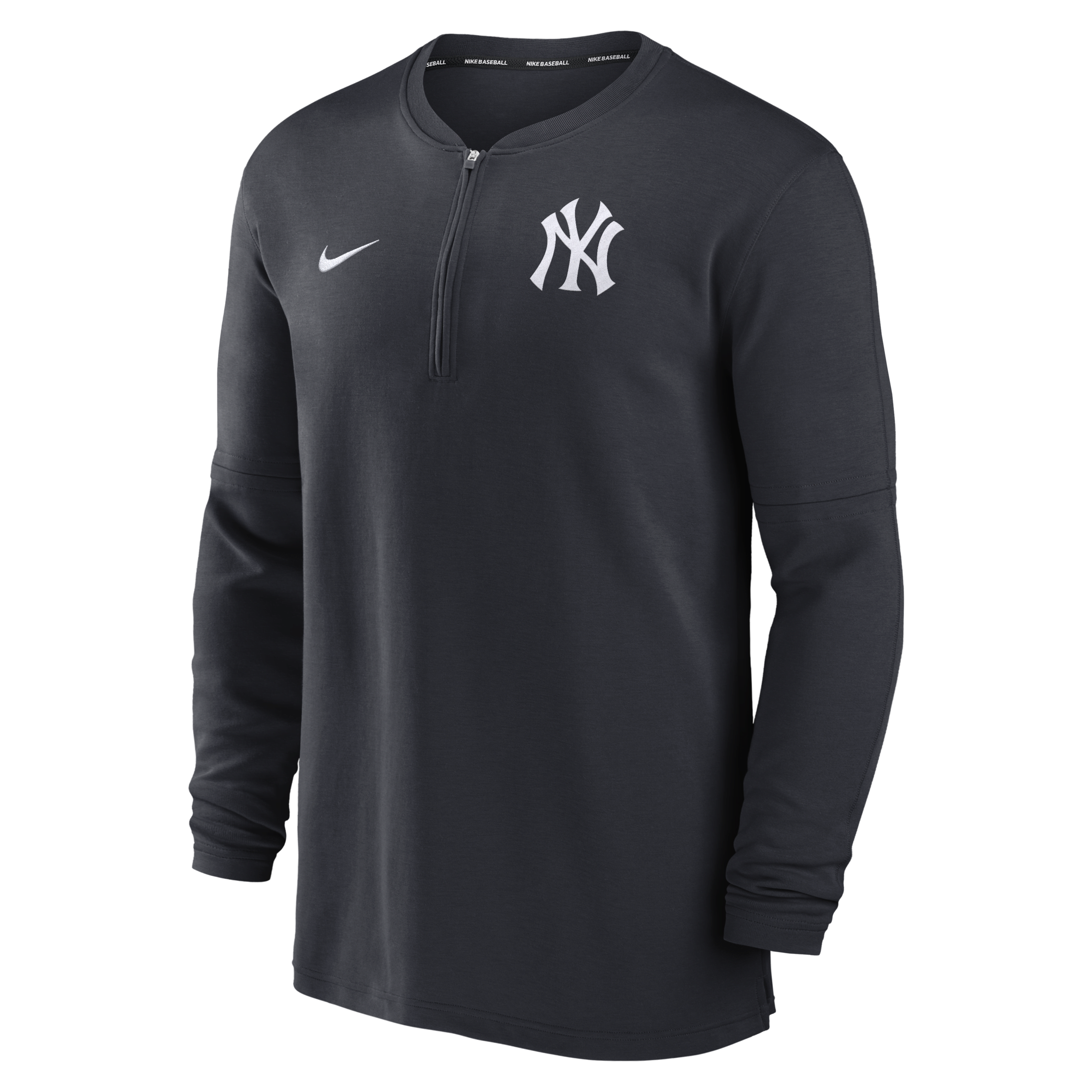 New York Yankees Authentic Collection Game Time Men's Nike Dri-FIT MLB 1/2-Zip Long-Sleeve Top