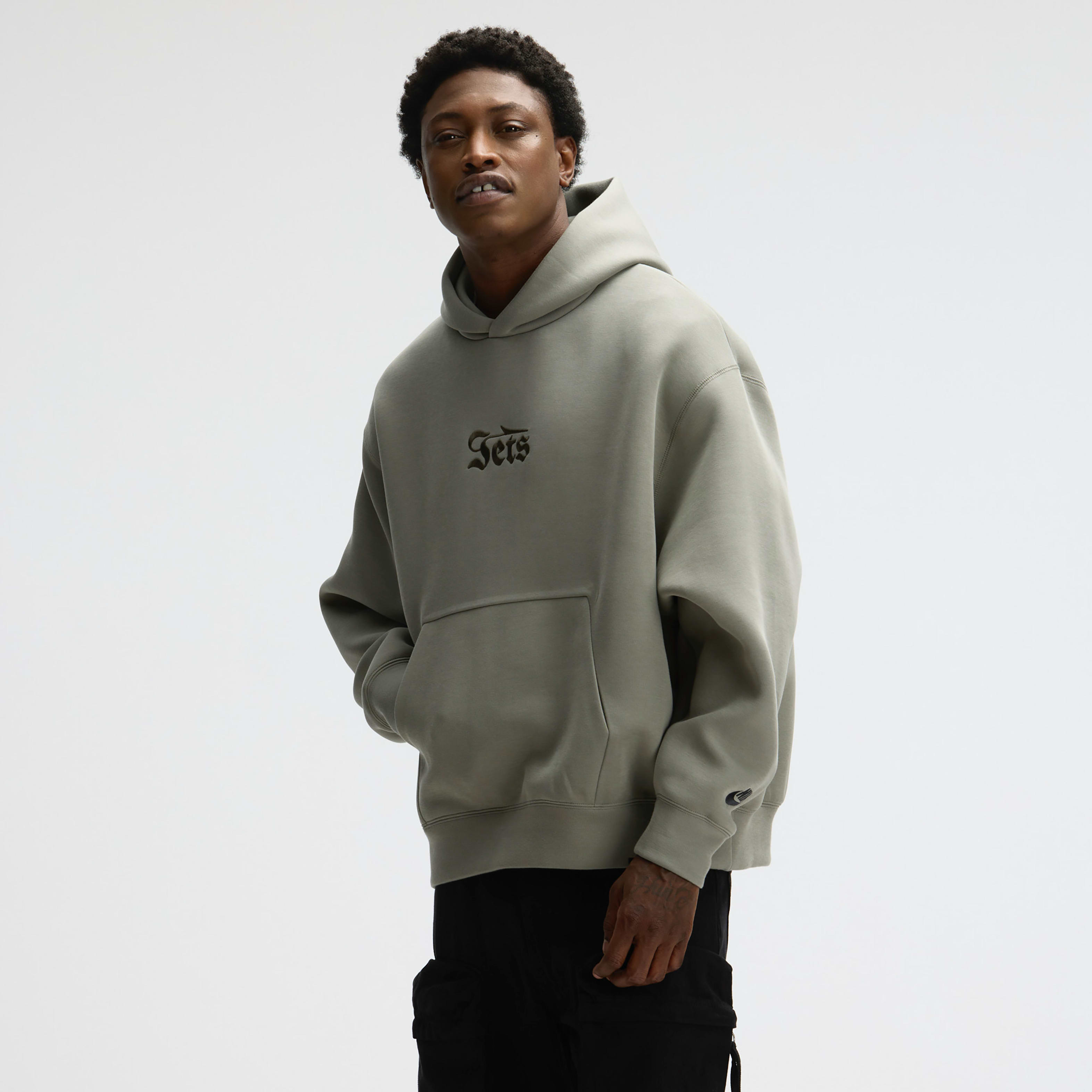 New York Jets Rivalries Collection Oversized Tech Fleece Men's Nike NFL Pullover Hoodie