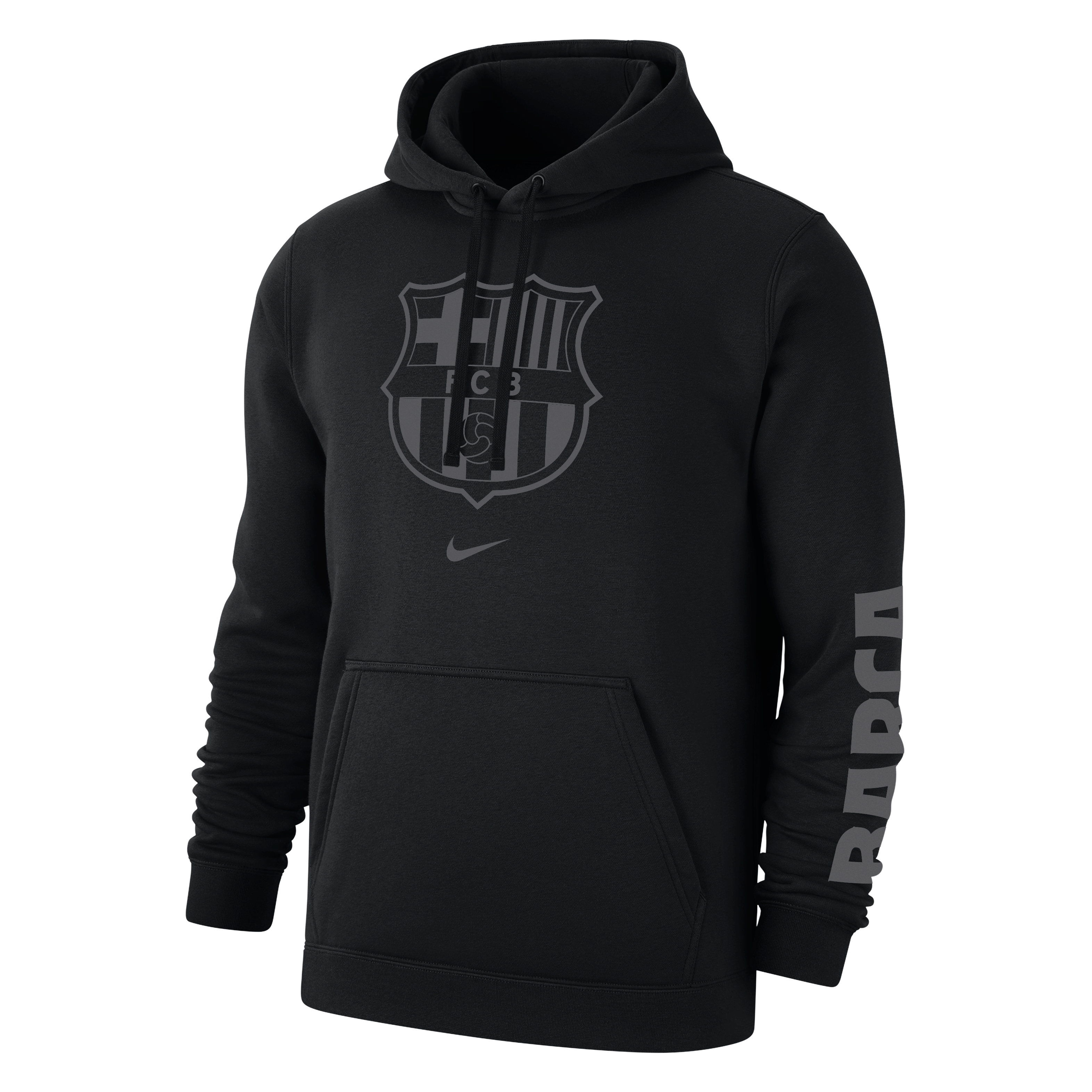 FC Barcelona Club Men's Nike Soccer Fleece Pullover Hoodie