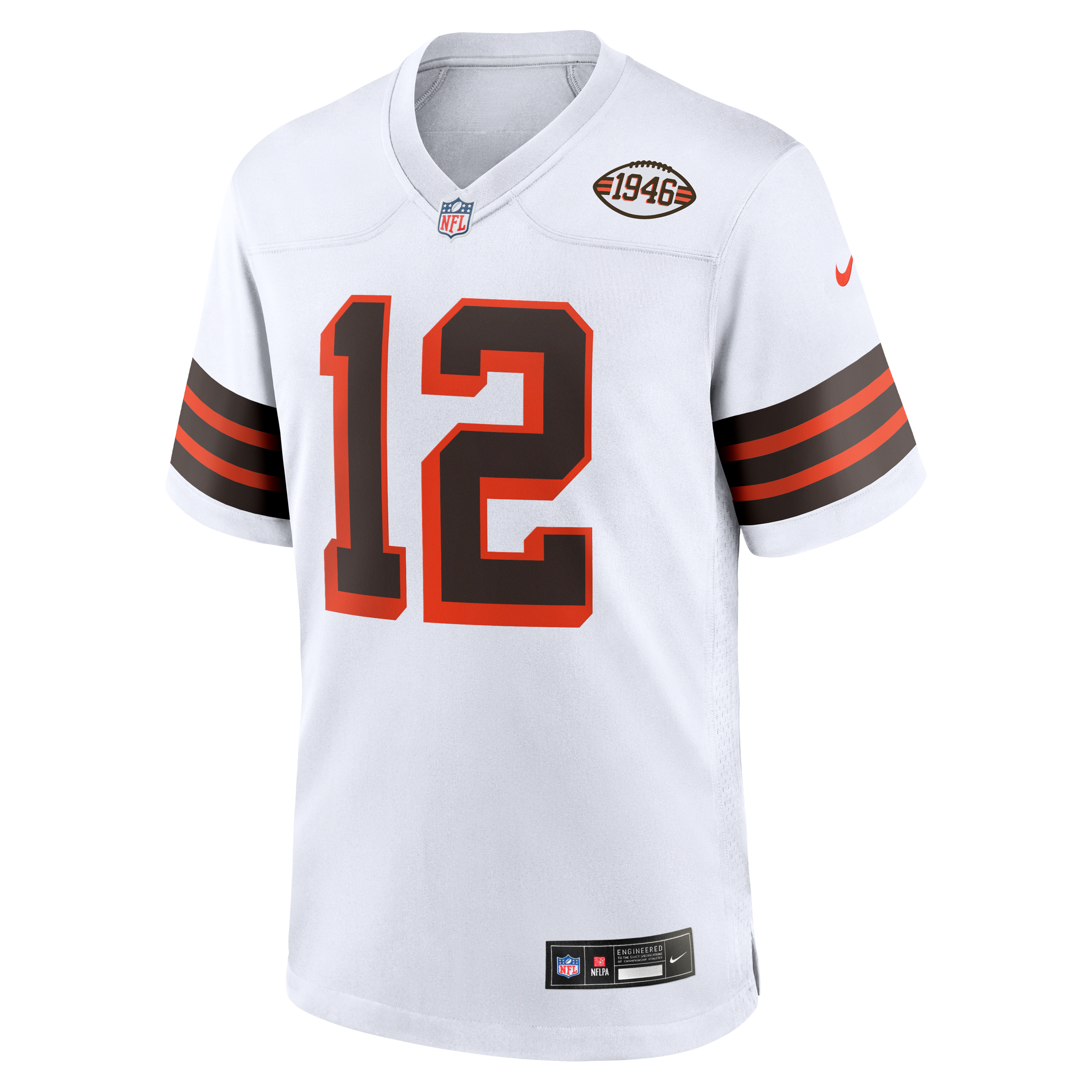 Shedeur Sanders Cleveland Browns 2025 NFL Draft Men's Nike Game Jersey