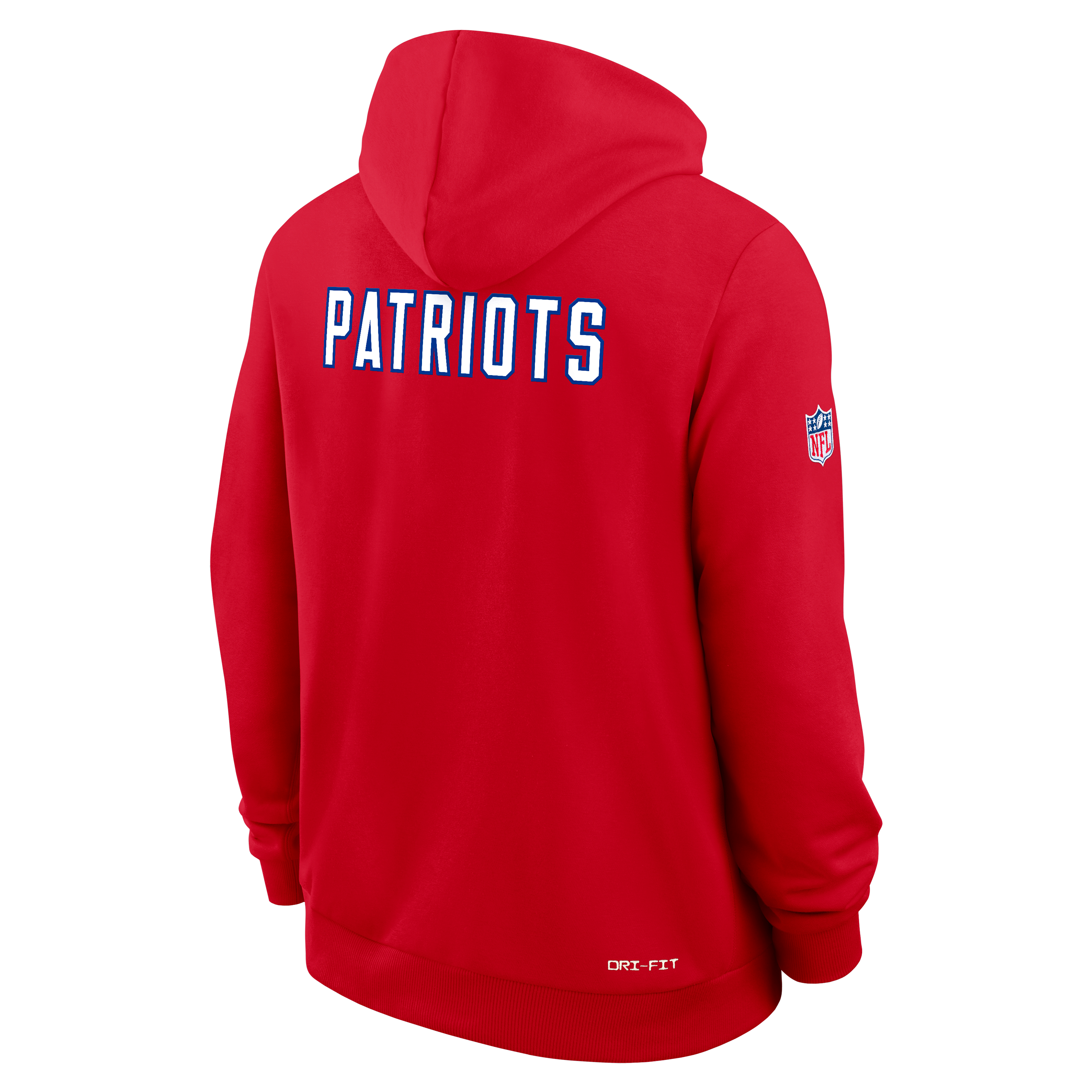 New England Patriots Alt Offensive Set Play Sideline Men's Nike Dri-FIT NFL Pullover Hoodie