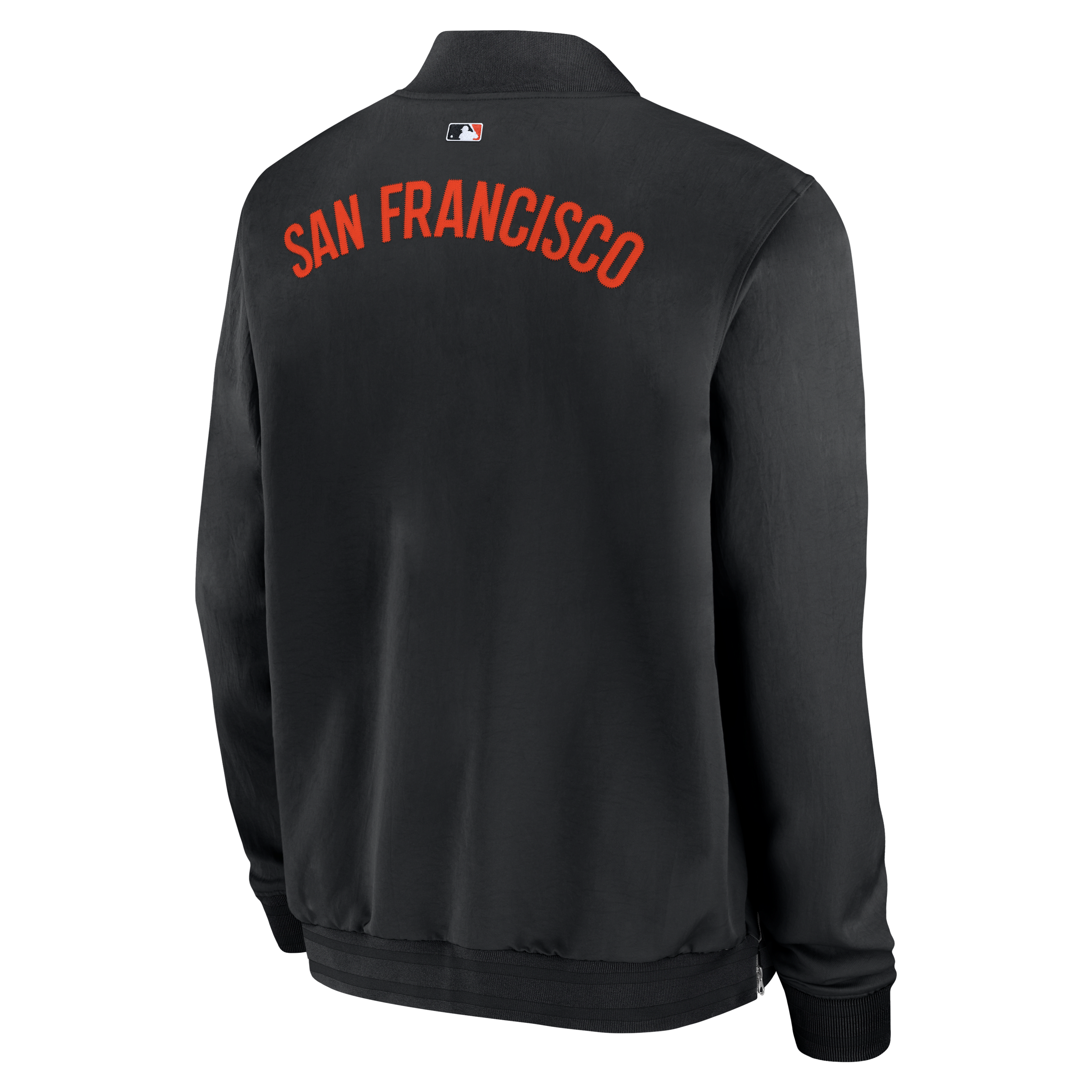 San Francisco Giants Authentic Collection Dugout Men's Nike MLB Full-Zip Bomber Jacket