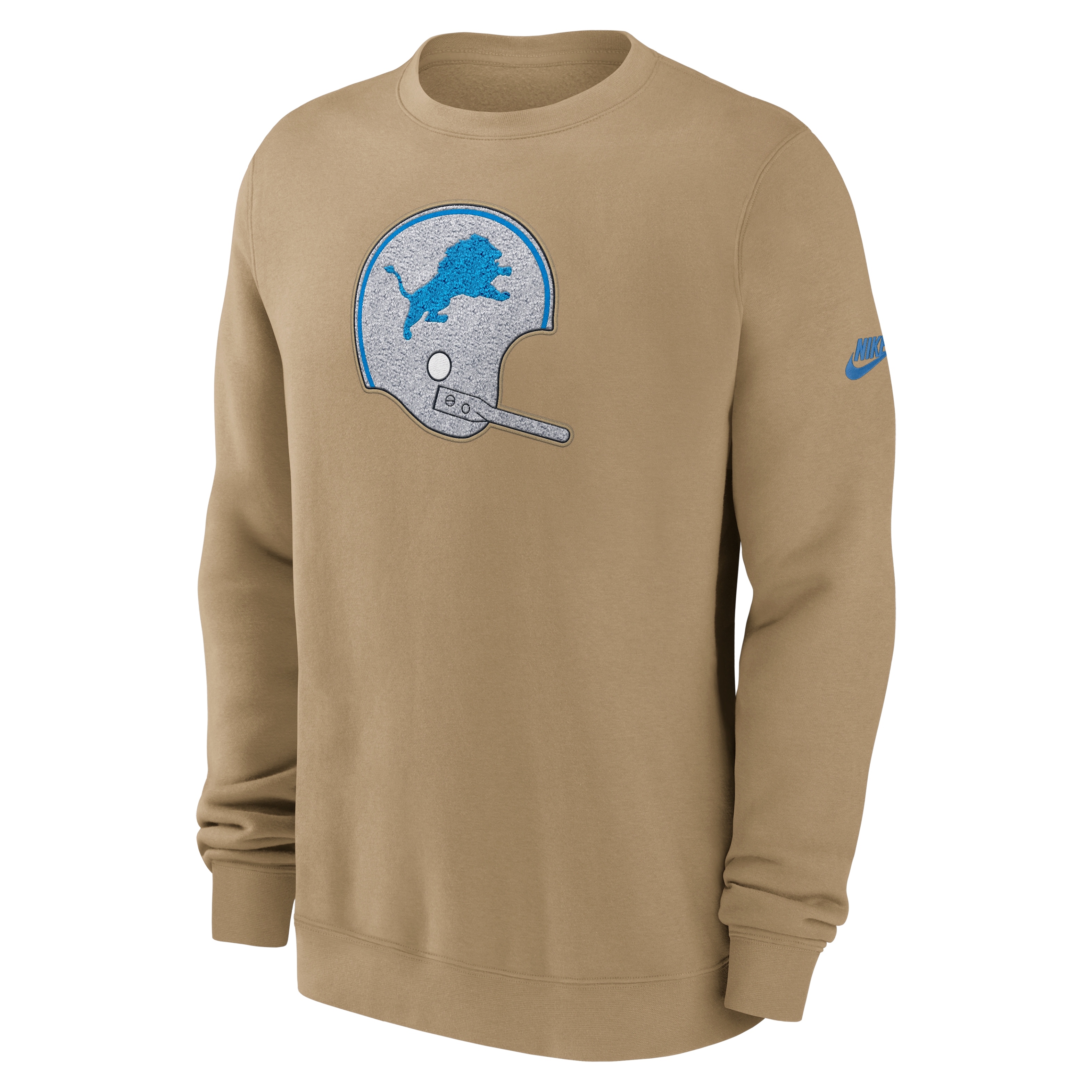 Detroit Lions Swing Pass Rewind Club Men's Nike NFL Pullover Crew