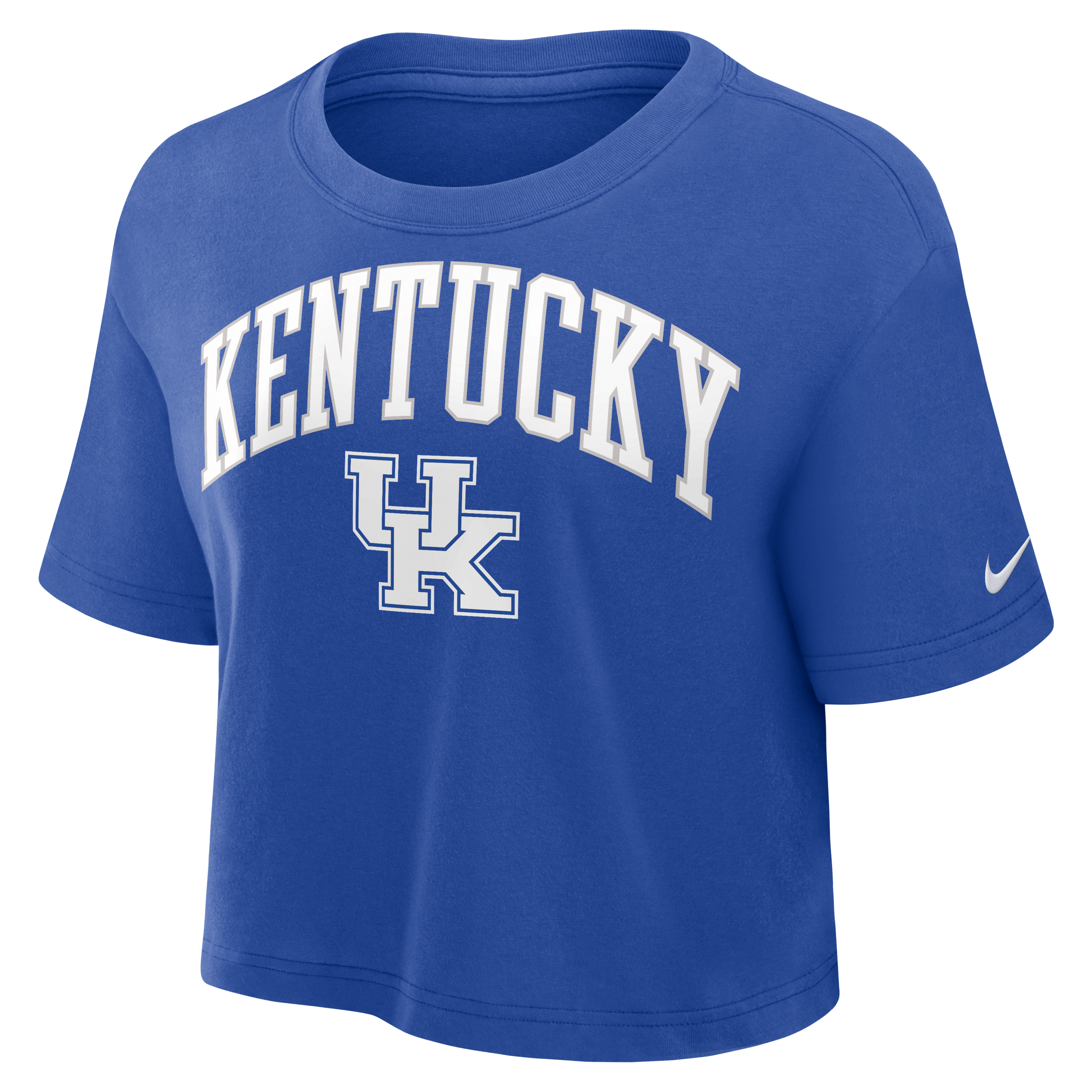 Kentucky Athletic Prep Arch Women's Nike Dri-FIT College Cropped T-Shirt