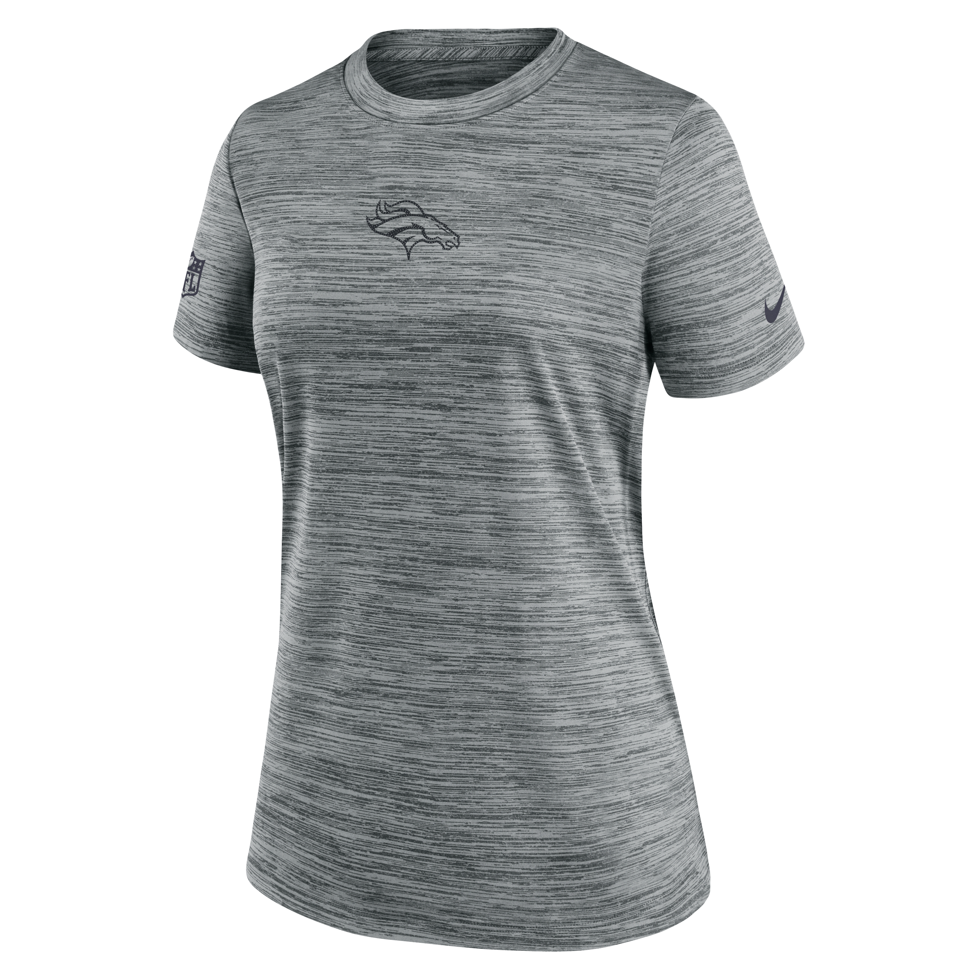 Denver Broncos Sideline Team Issue Velocity Women's Nike Dri-FIT NFL T-Shirt