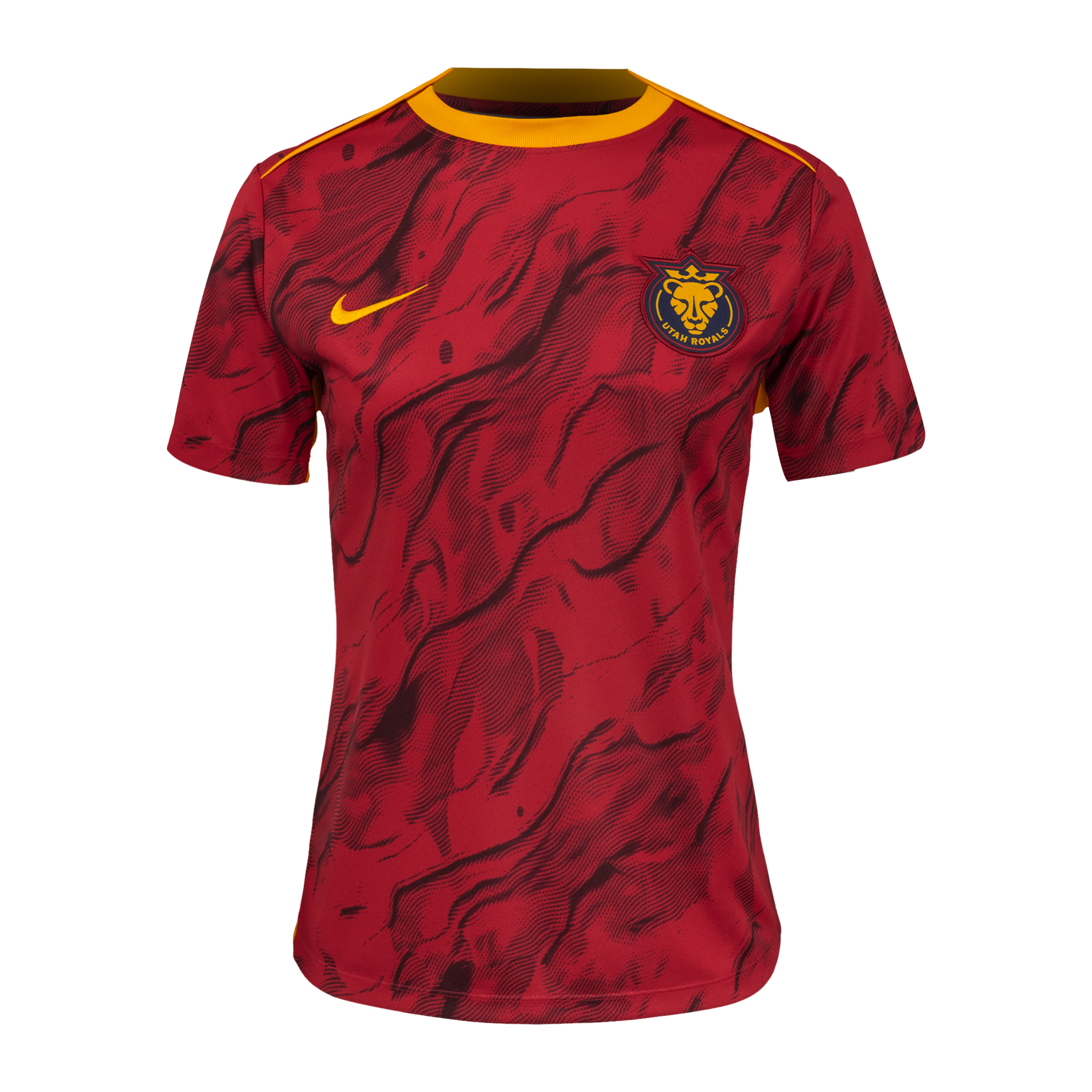 Utah Royals FC 2025 Women's Nike NWSL Short-Sleeve Pre-Match Top