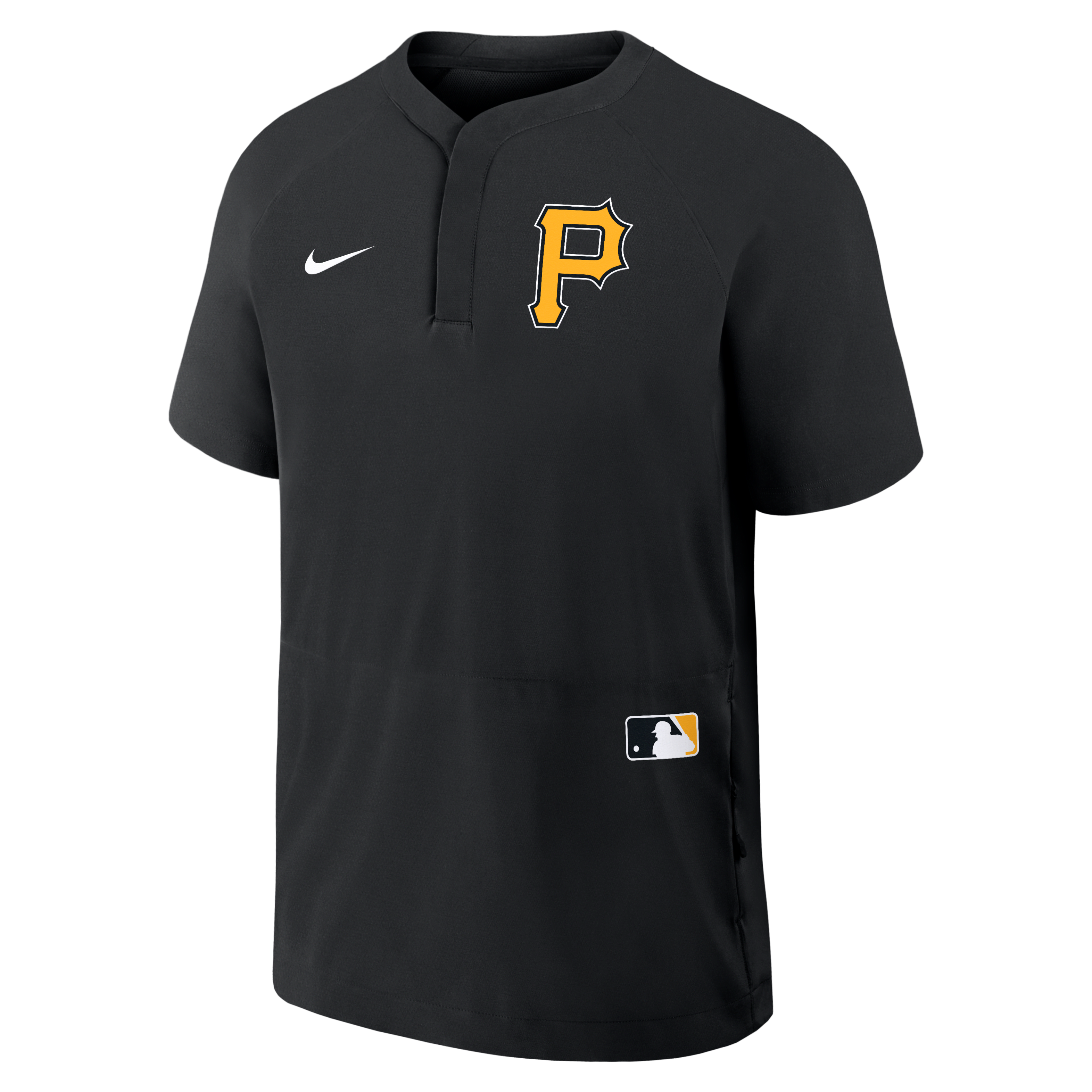 Pittsburgh Pirates Authentic Collection Men's Nike MLB Short-Sleeve Windshirt