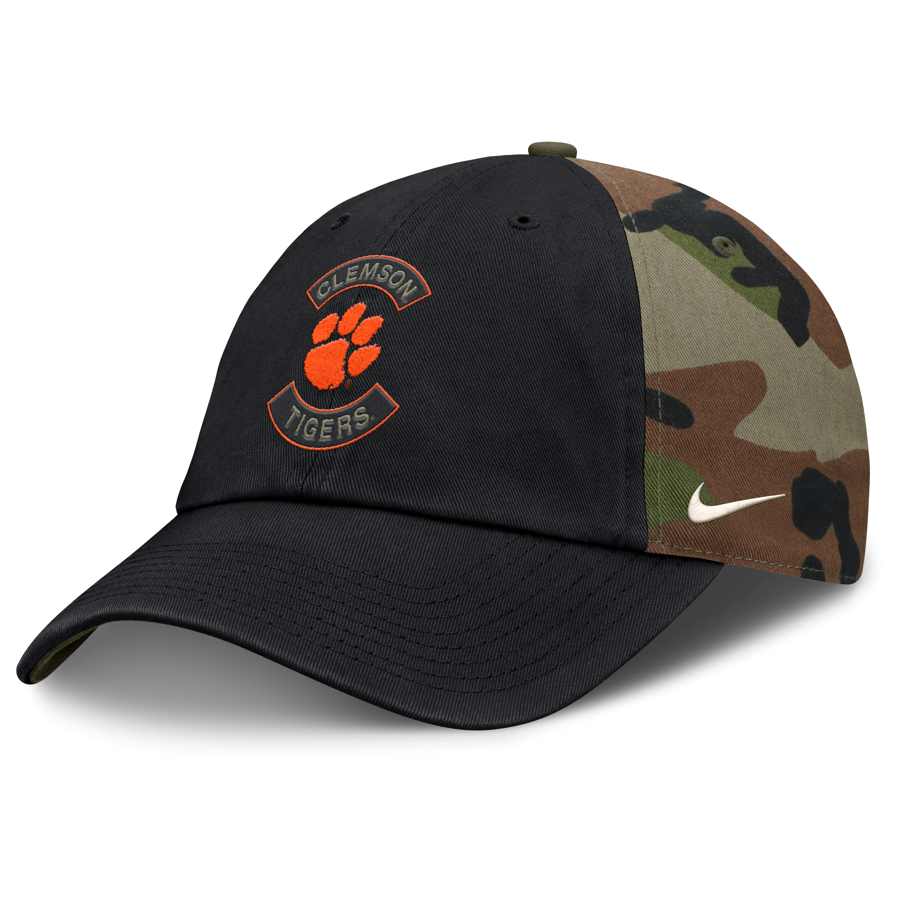 Clemson 2025 Military Appreciation Club Men's Nike College Adjustable Hat