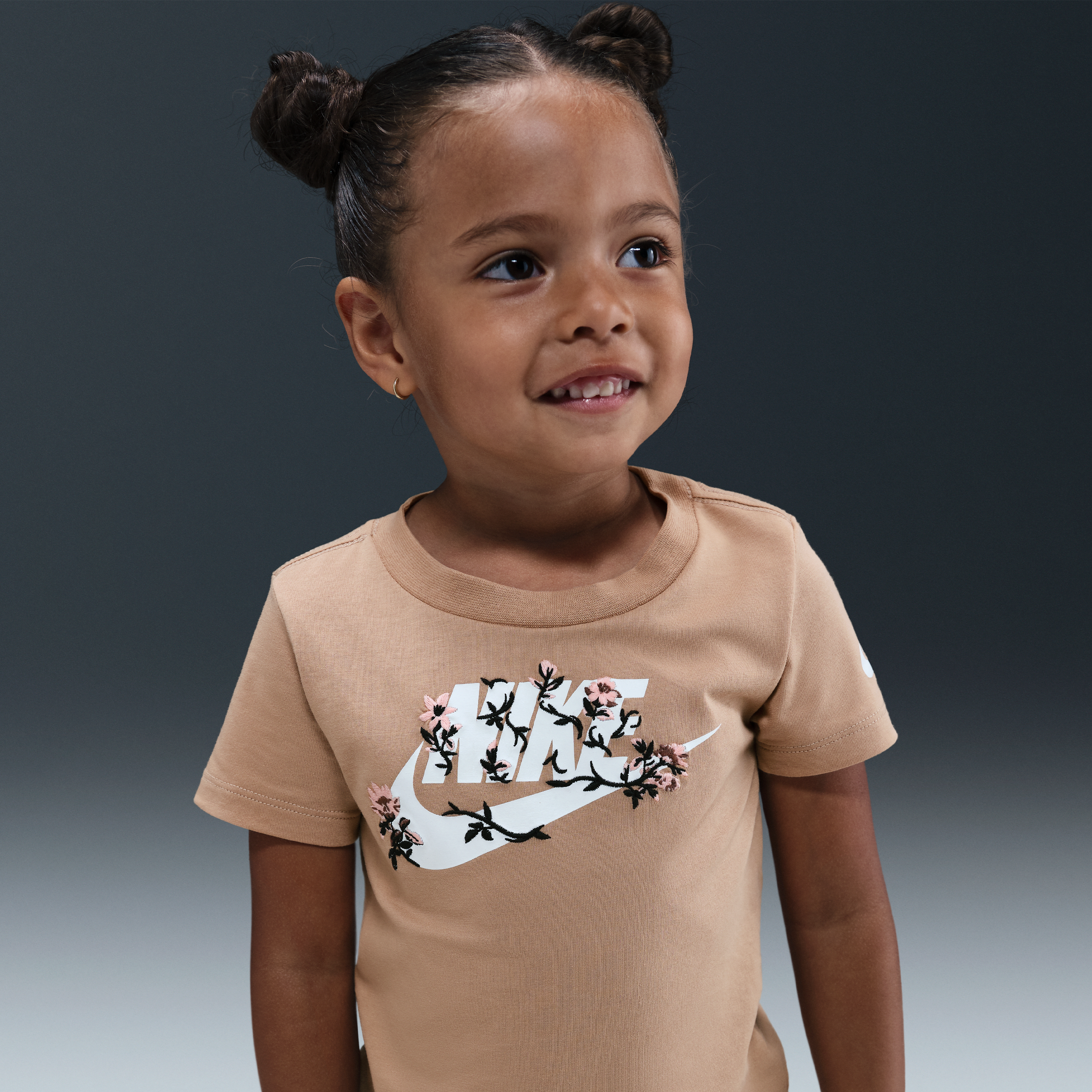 Nike Little Kids' Floral Futura T-Shirt