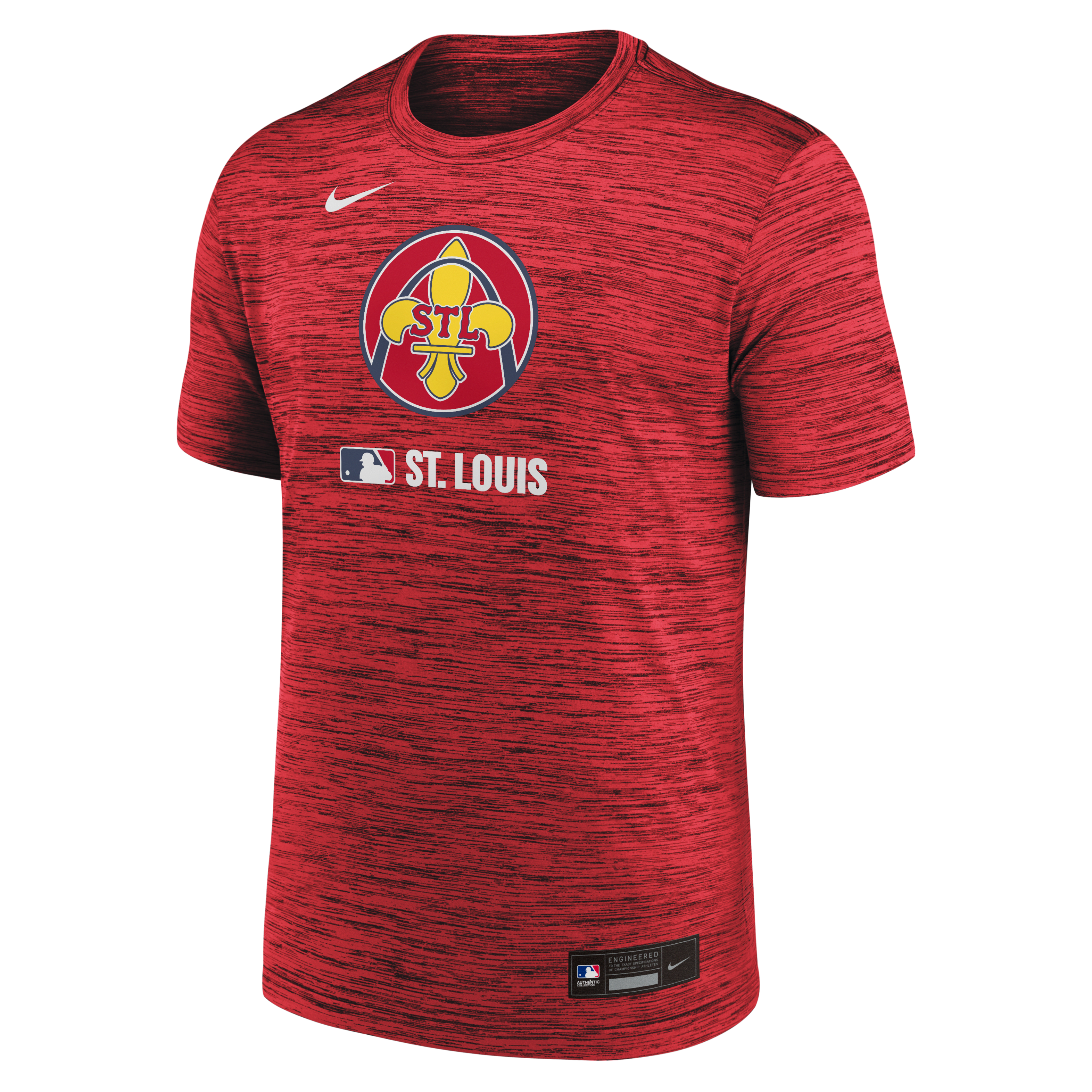 St. Louis Cardinals Authentic Collection Velocity Men's Nike Dri-FIT MLB T-Shirt