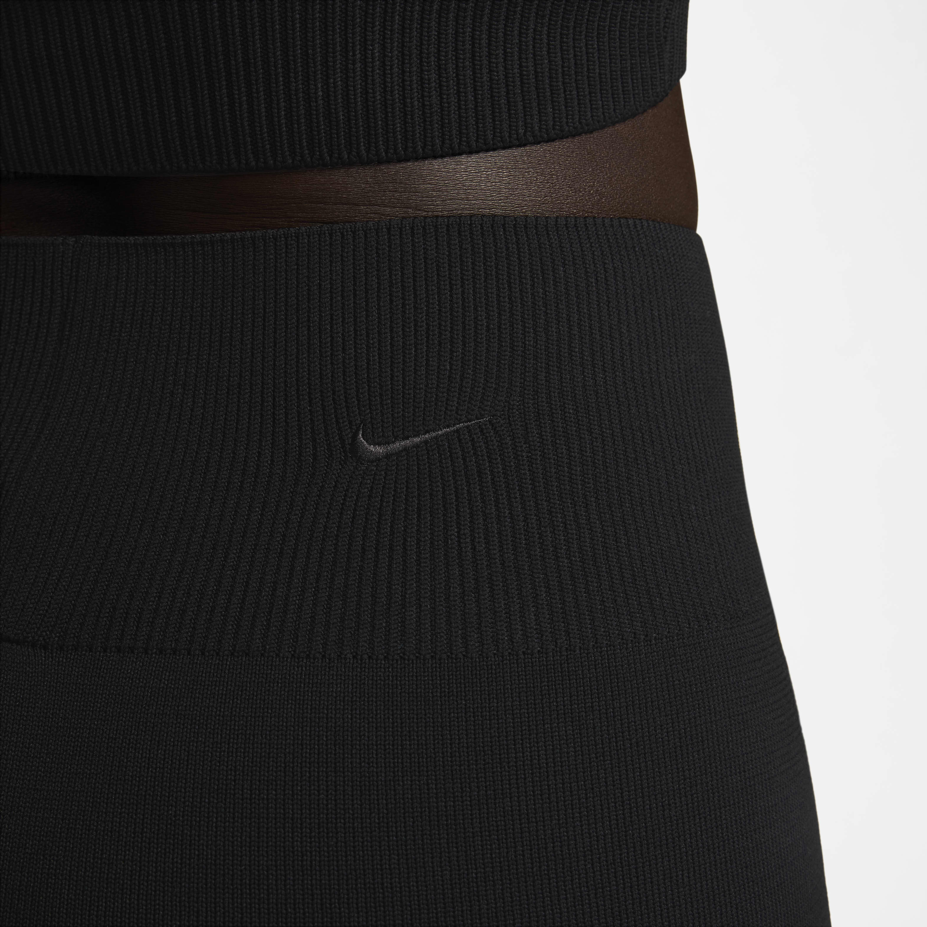 Nike Sportswear Chill Knit Women's Tight High-Waisted Sweater Flared Pants