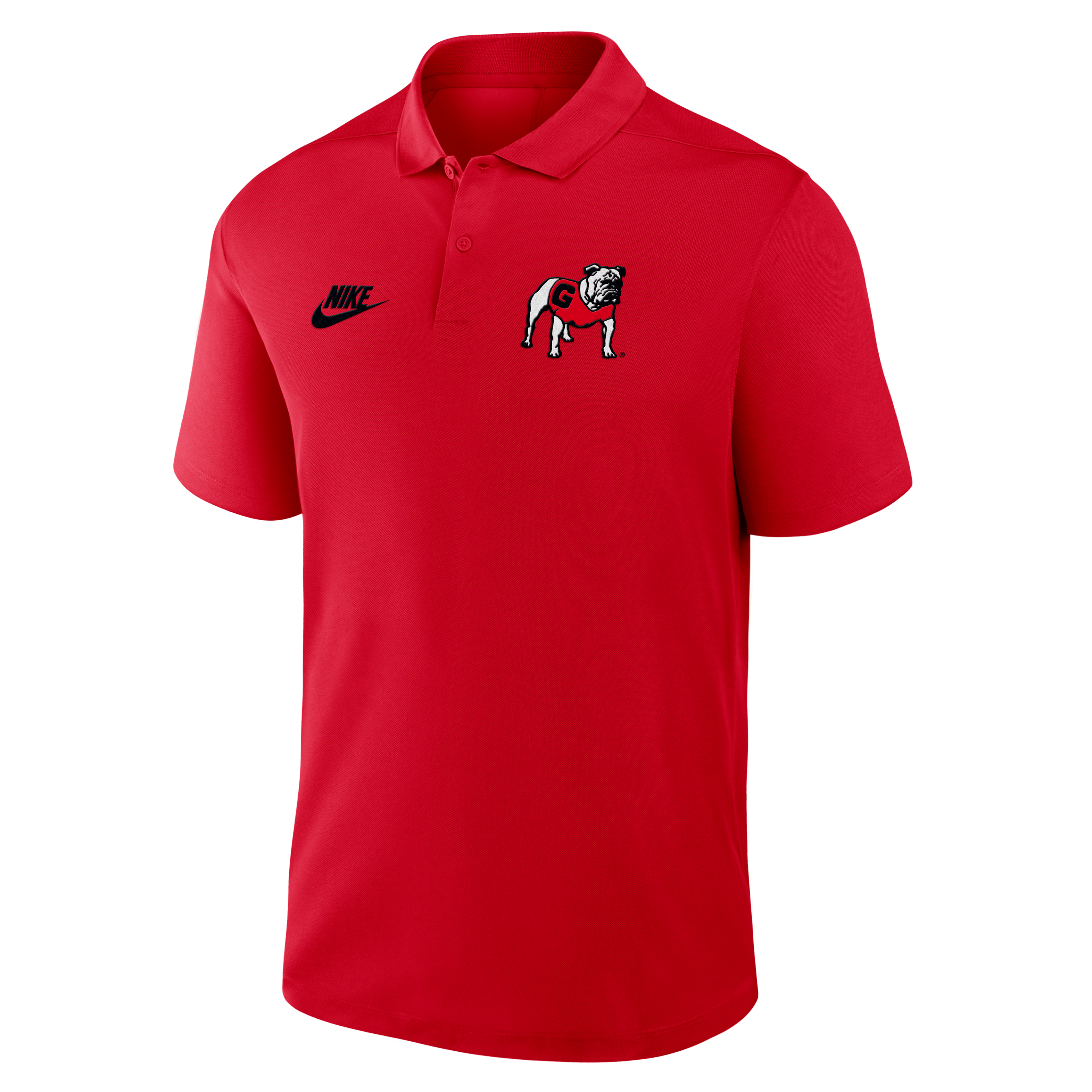 Georgia Primetime Victory Legacy Vault Logo Men's Nike Dri-FIT College Polo