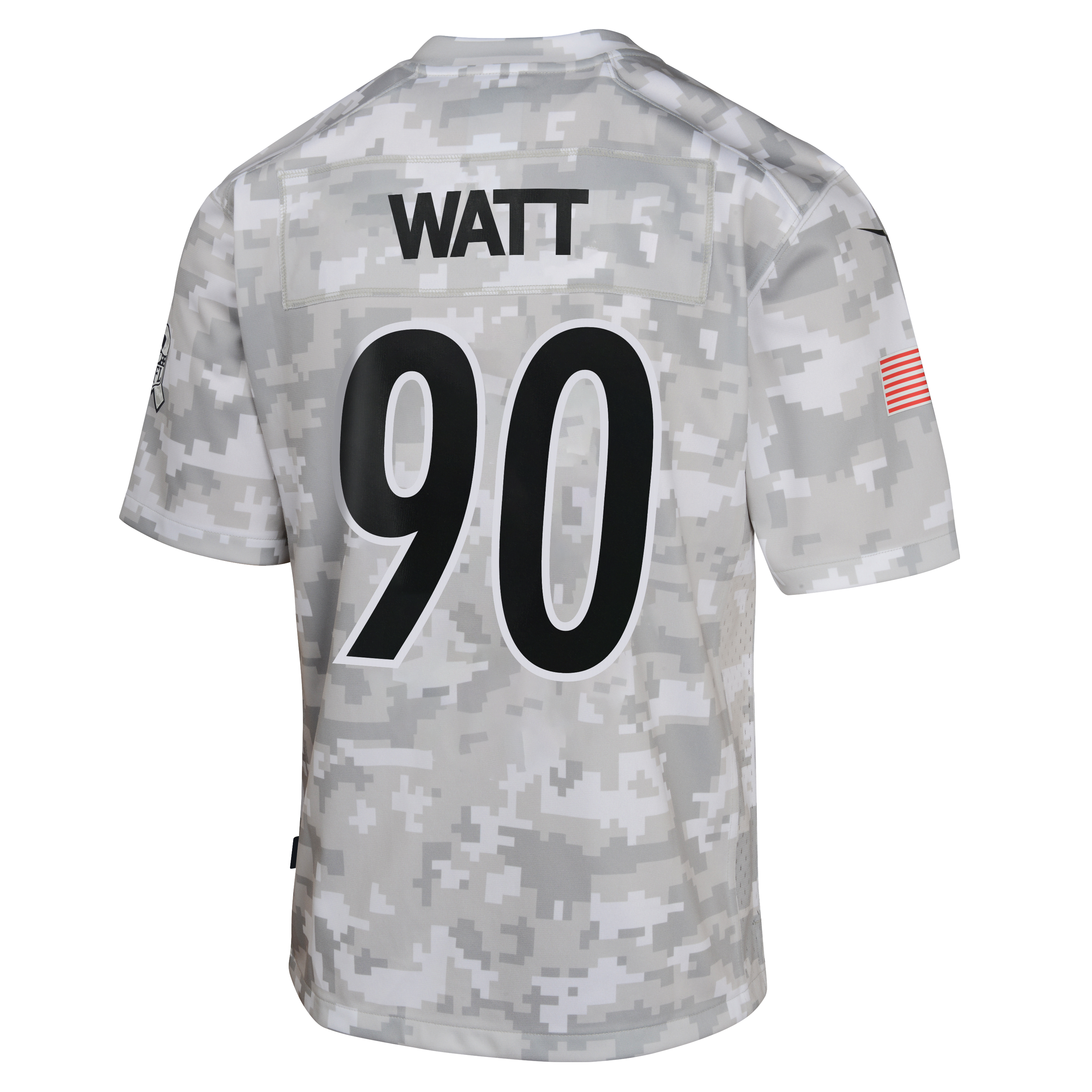 T.J. Watt Pittsburgh Steelers Salute to Service Big Kids' Nike Dri-FIT NFL Limited Jersey