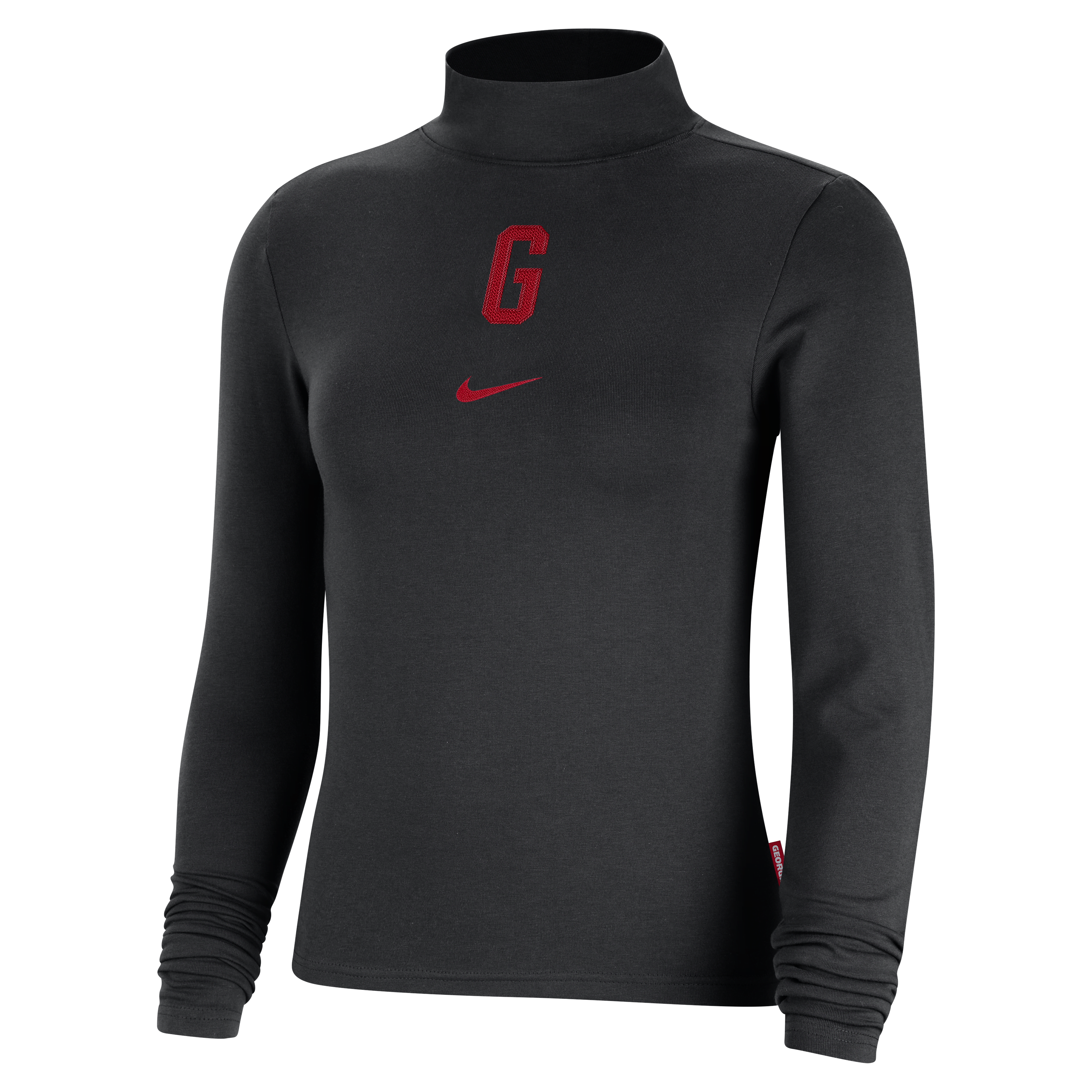 Georgia Essential Women's Nike College Long-Sleeve Mock Top