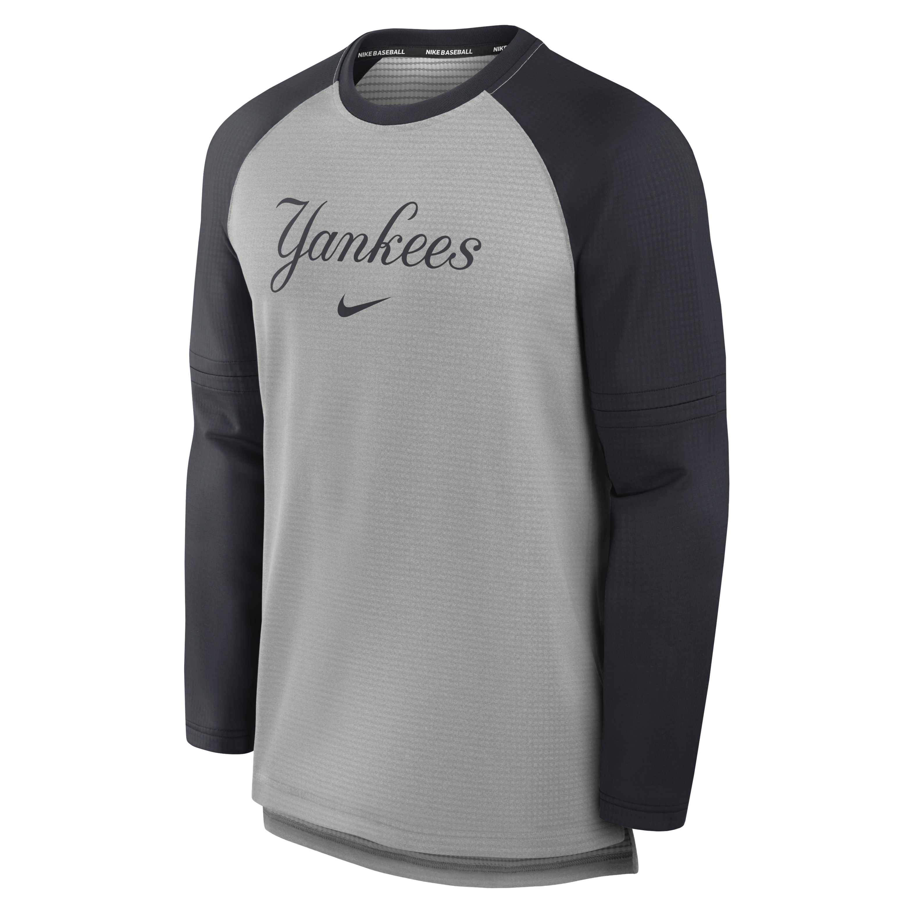 New York Yankees Authentic Collection Game Time Men's Nike Breathe MLB Long-Sleeve T-Shirt