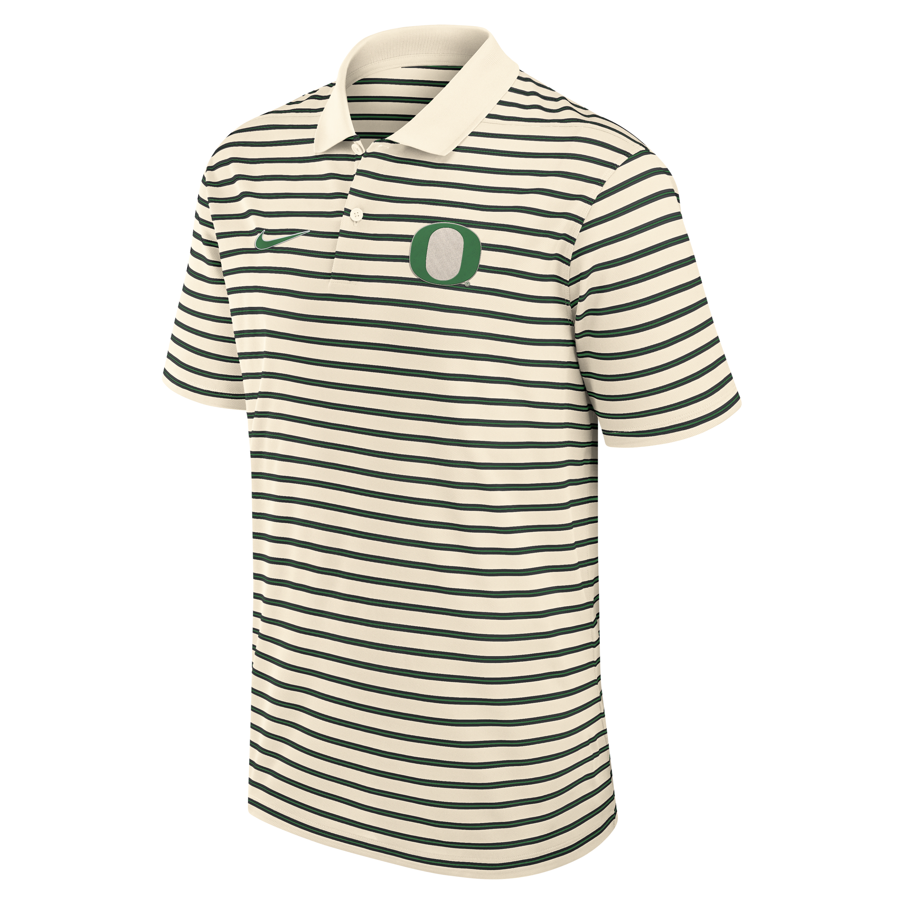 Oregon Striped Men's Nike Dri-FIT College Polo