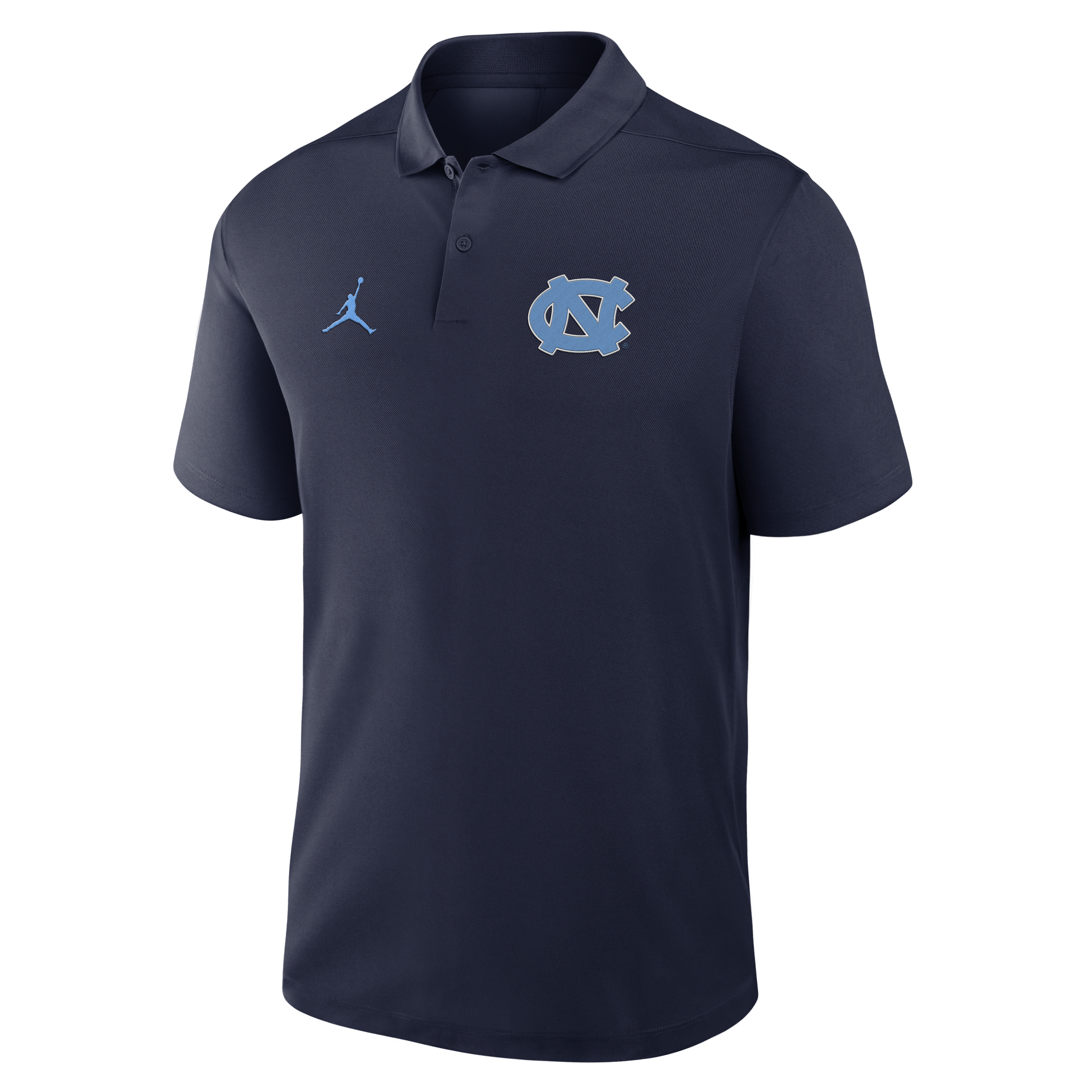 North Carolina Primetime Victory Primary Logo Men's Nike Dri-FIT College Polo