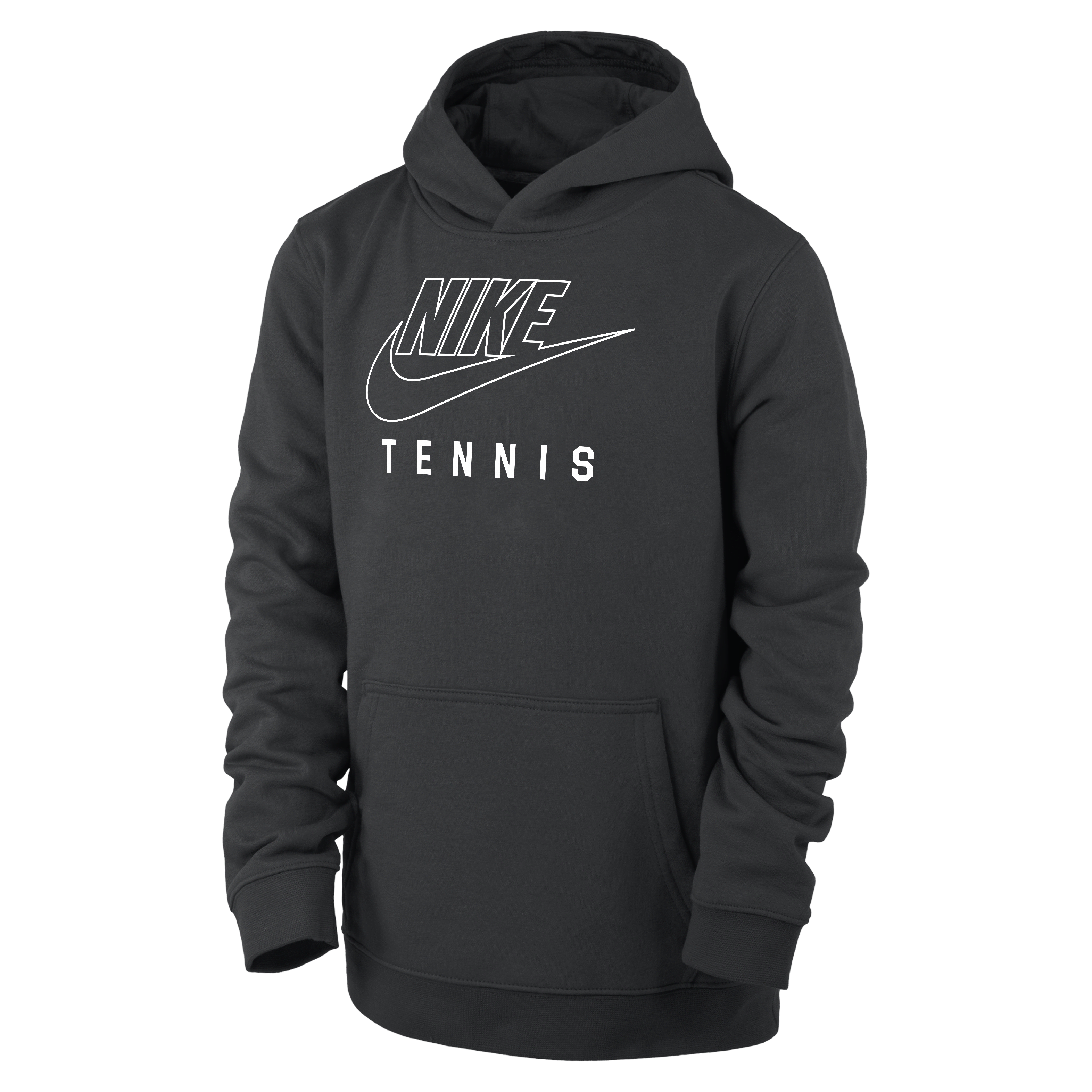 Nike Swoosh Club Fleece Big Kids' Tennis Pullover Hoodie