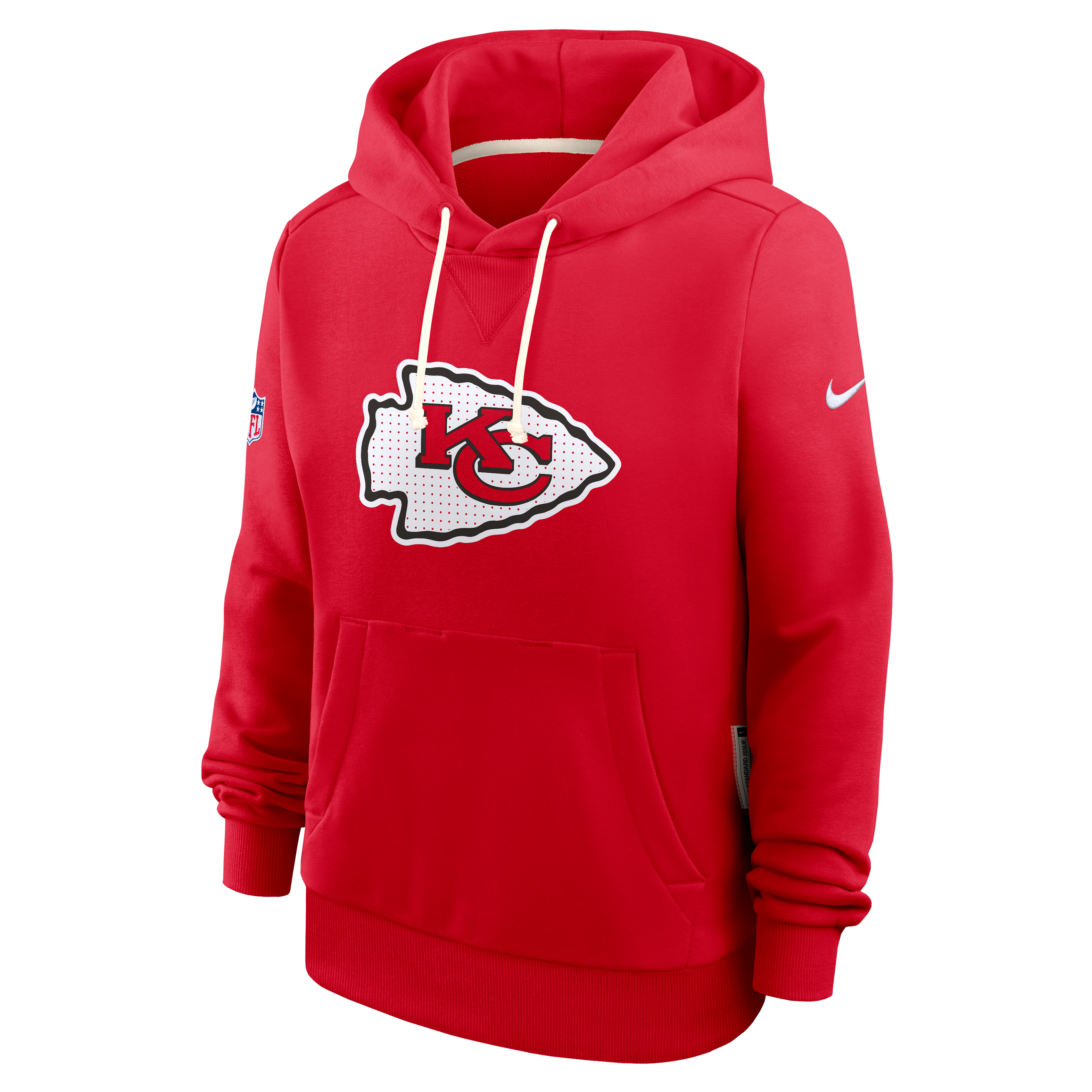 Kansas City Chiefs Sideline Women's Nike Dri-FIT NFL Pullover Hoodie