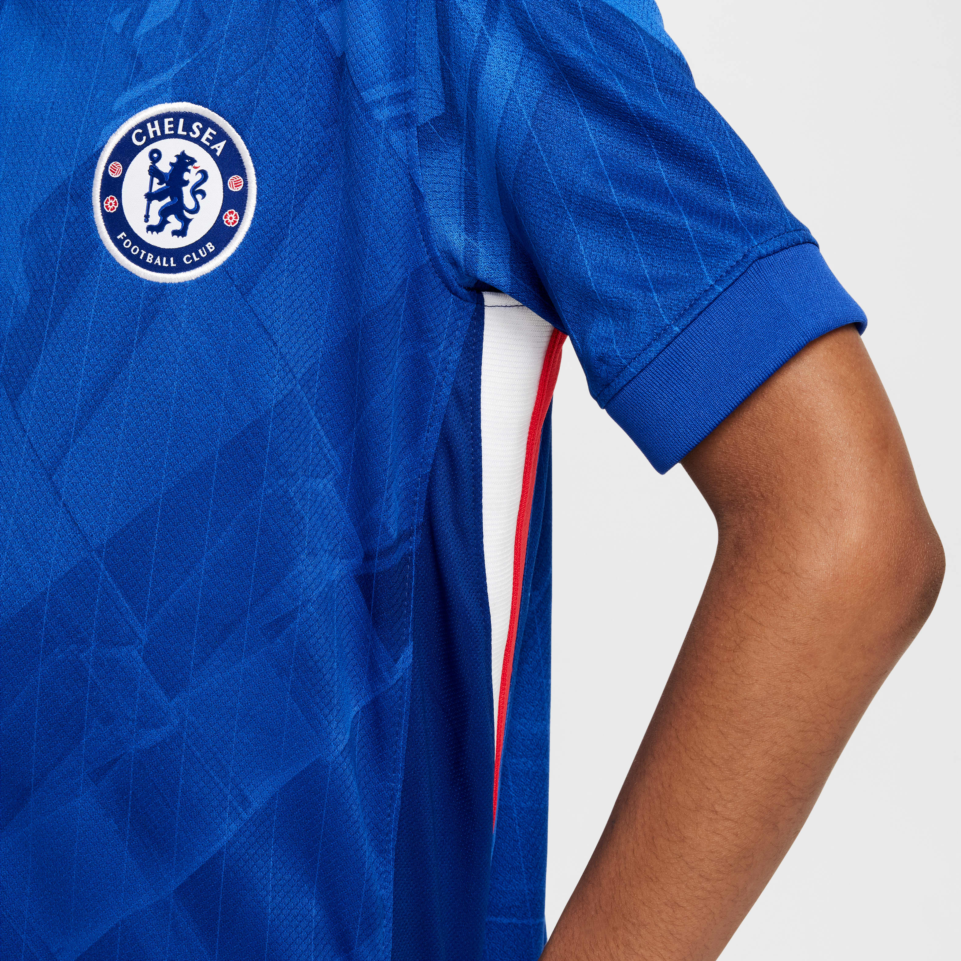 Chelsea FC 2025/26 Stadium Home Big Kids' Nike Dri-FIT Soccer Replica Jersey