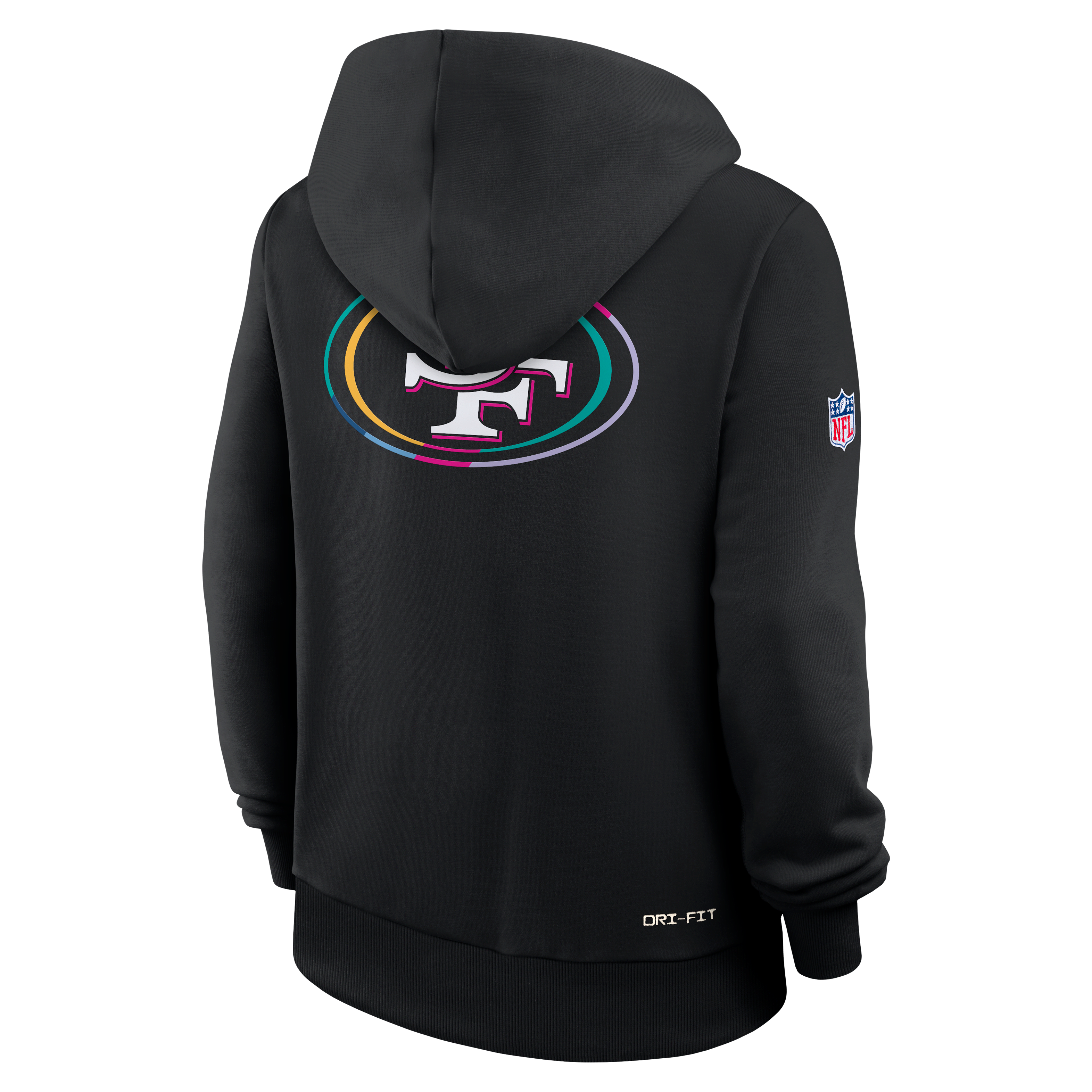 San Francisco 49ers Crucial Catch Women's Nike Dri-FIT NFL Pullover Hoodie