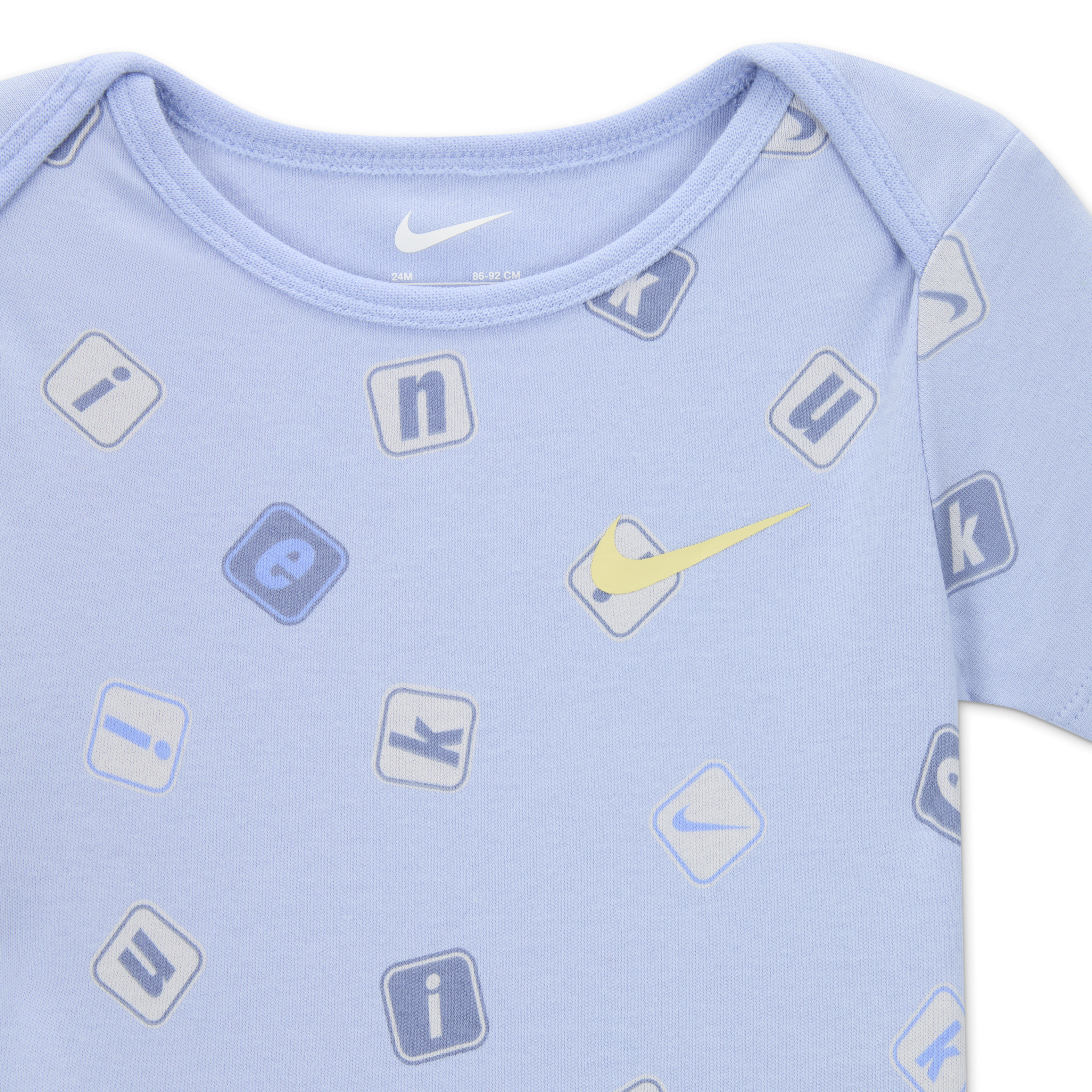 Nike Baby (12-24M) 2-Piece Printed Bodysuit Set