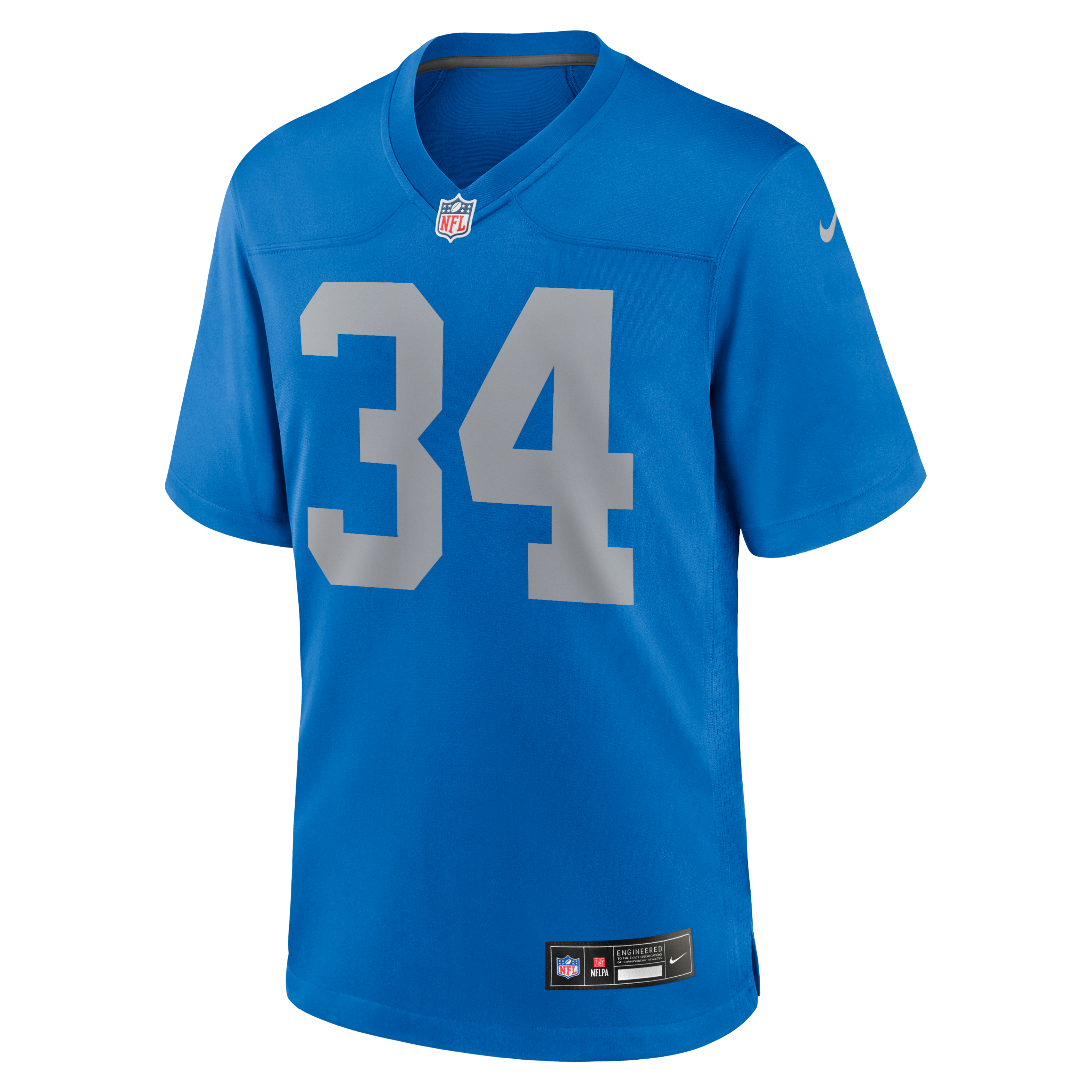 Aidan Hutchinson Detroit Lions Men's Nike NFL Game Football Jersey