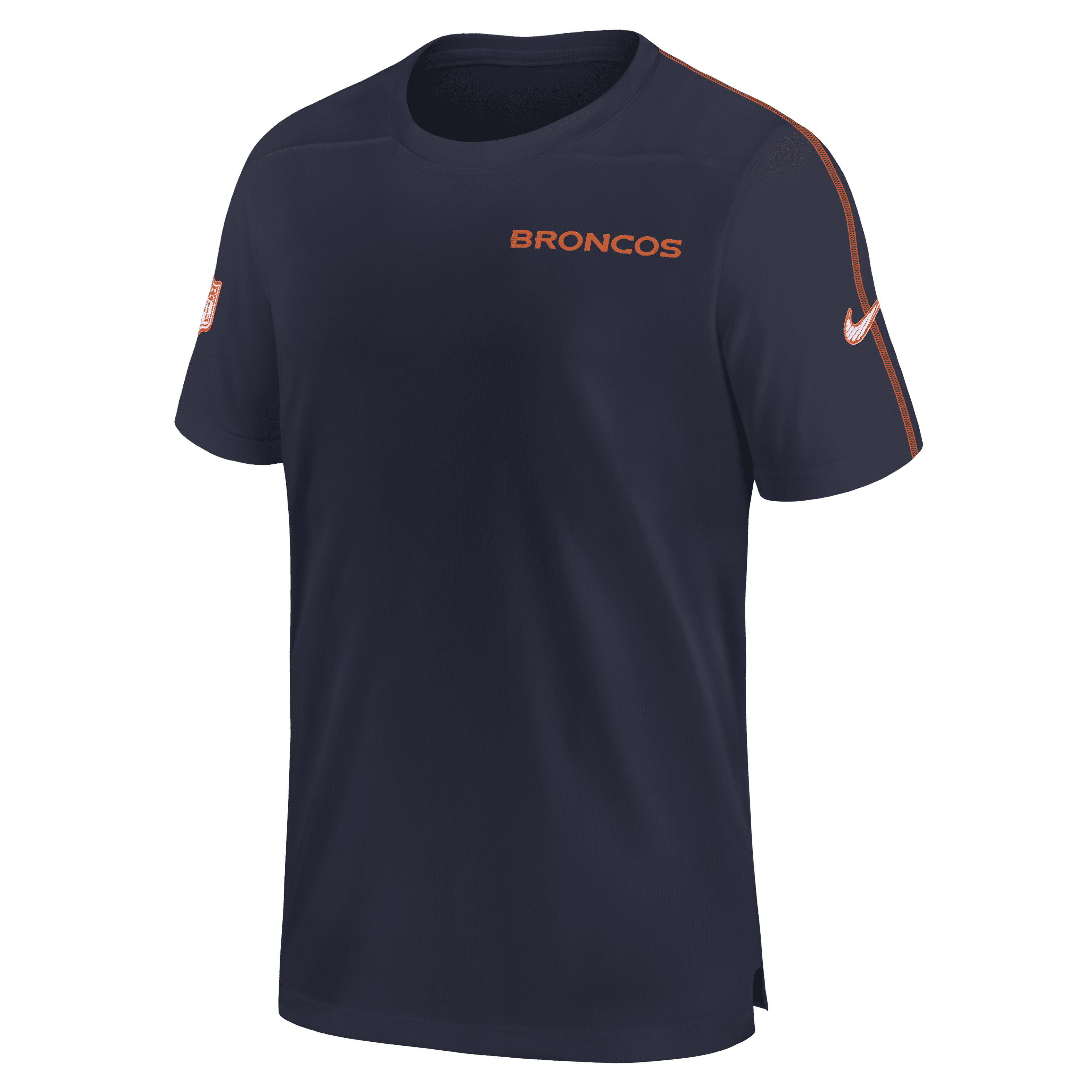 Denver Broncos Sideline Coach Men's Nike Dri-FIT NFL Top