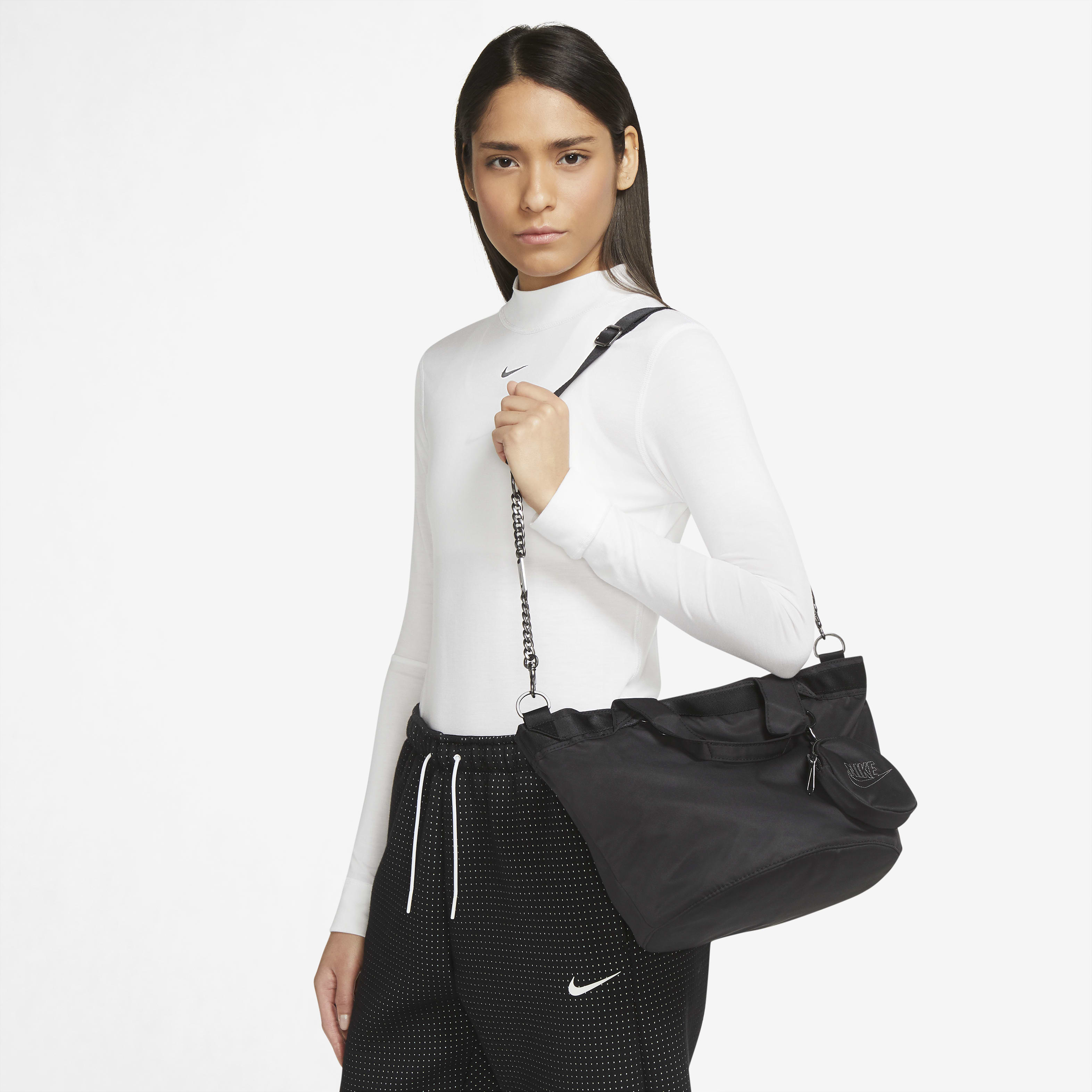 Saco de pano Nike Sportswear Futura Luxe para mulher (10 L)