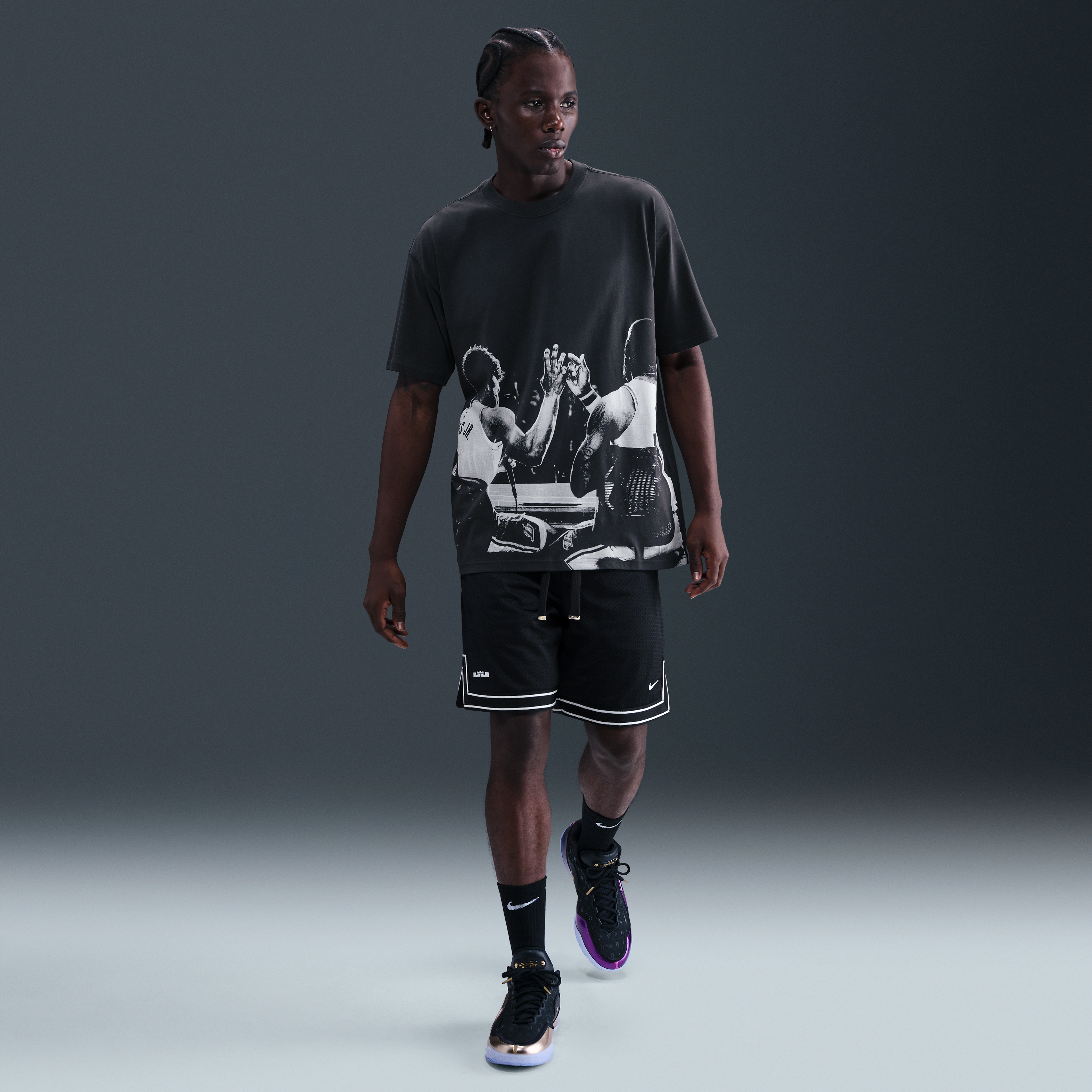 LeBron "Bubble Boy" Men's Basketball T-Shirt