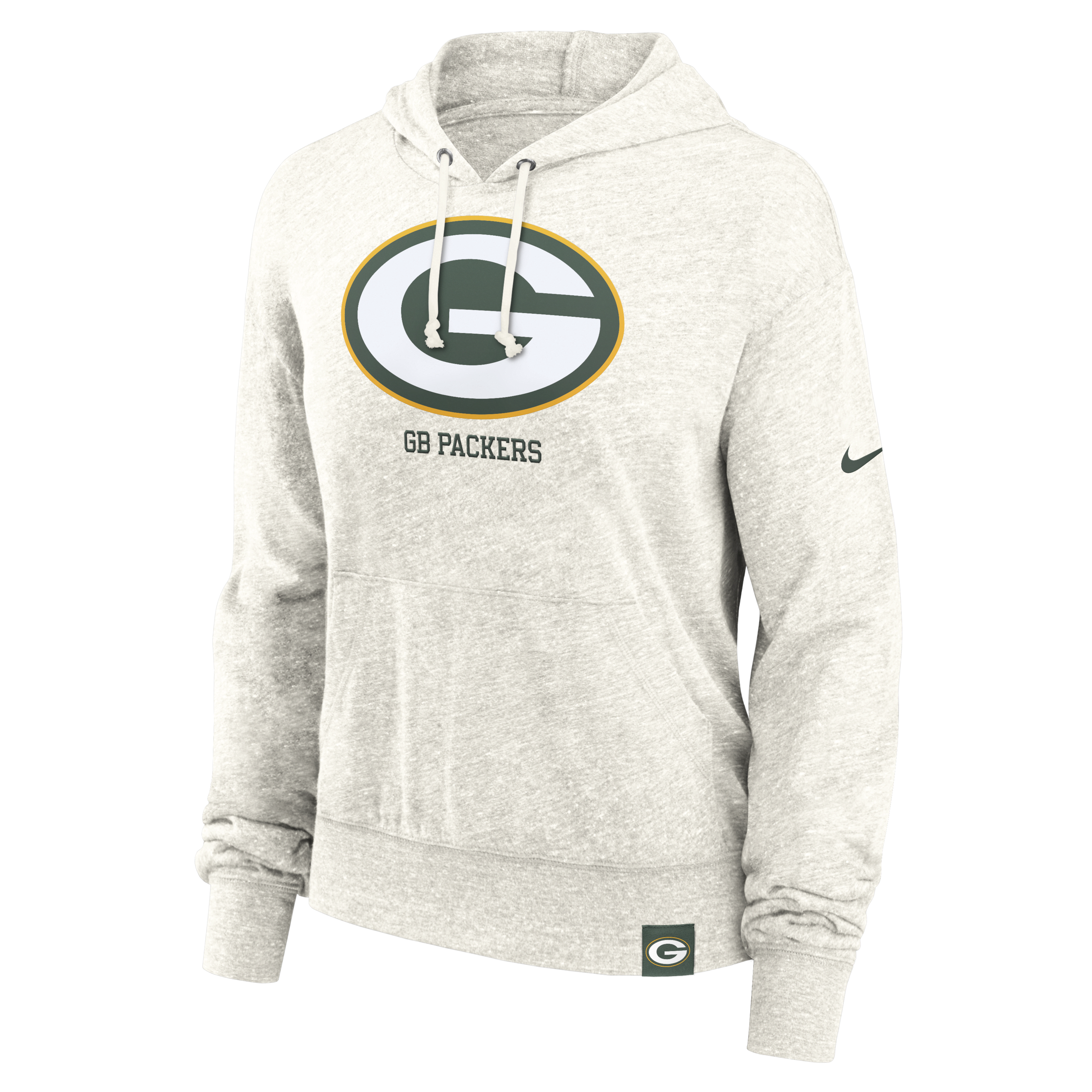 Green Bay Packers Gym Vintage Women's Nike NFL Pullover Hoodie