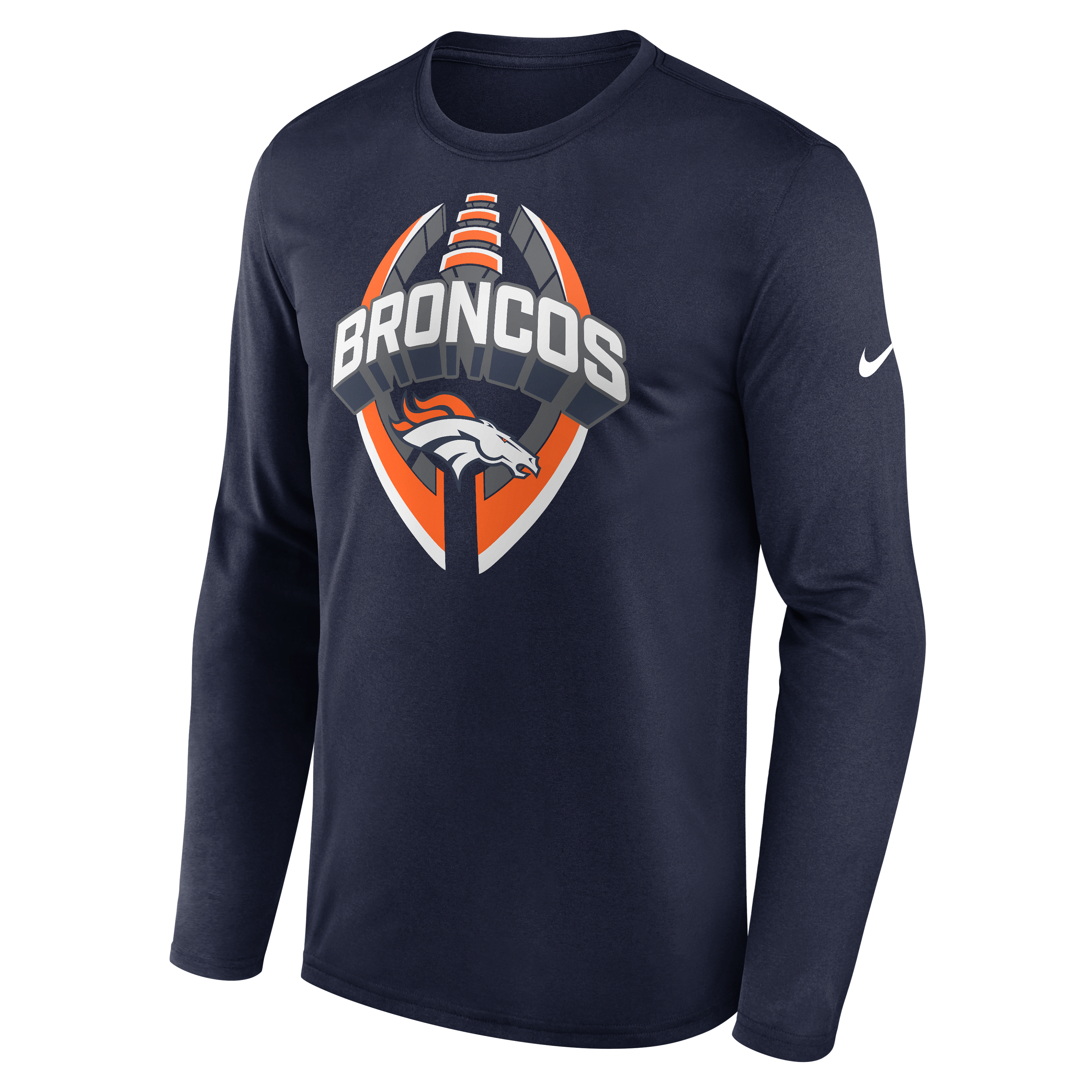 Denver Broncos Legend Icon Men's Nike Dri-FIT NFL Long-Sleeve T-Shirt