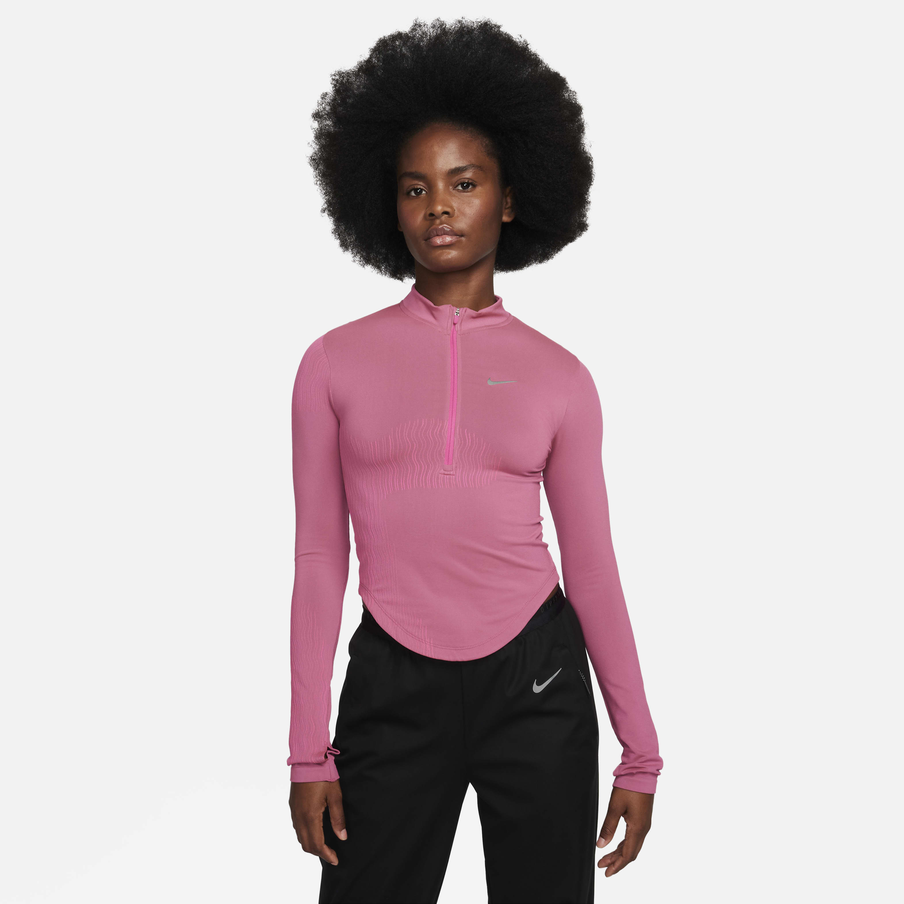 Camada intermédia com fecho até meio Nike Dri-FIT ADV Running Division para mulher