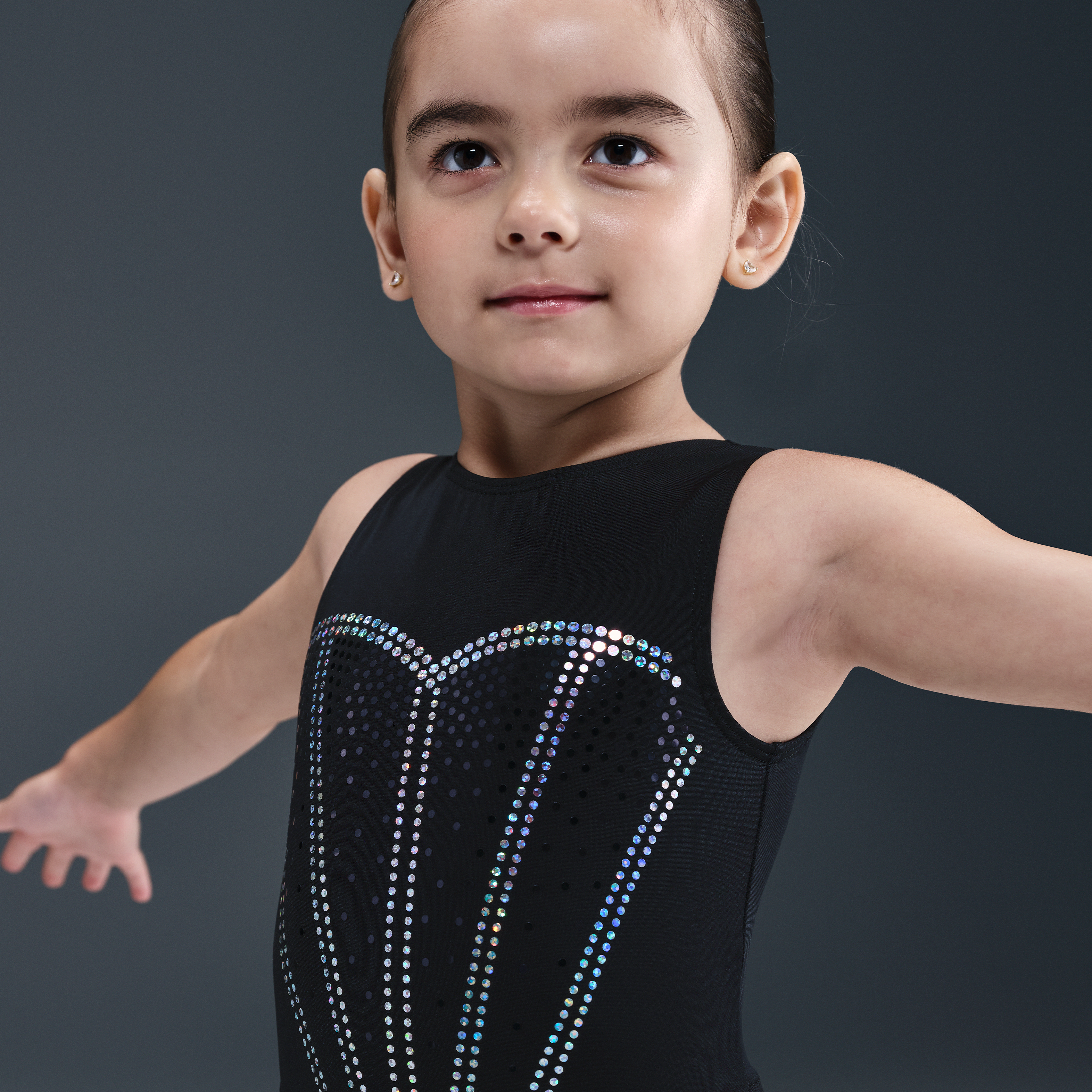 Nike Gymnastics Skye Blakely 2025 U.S. Championships Midnight Replica Leotard