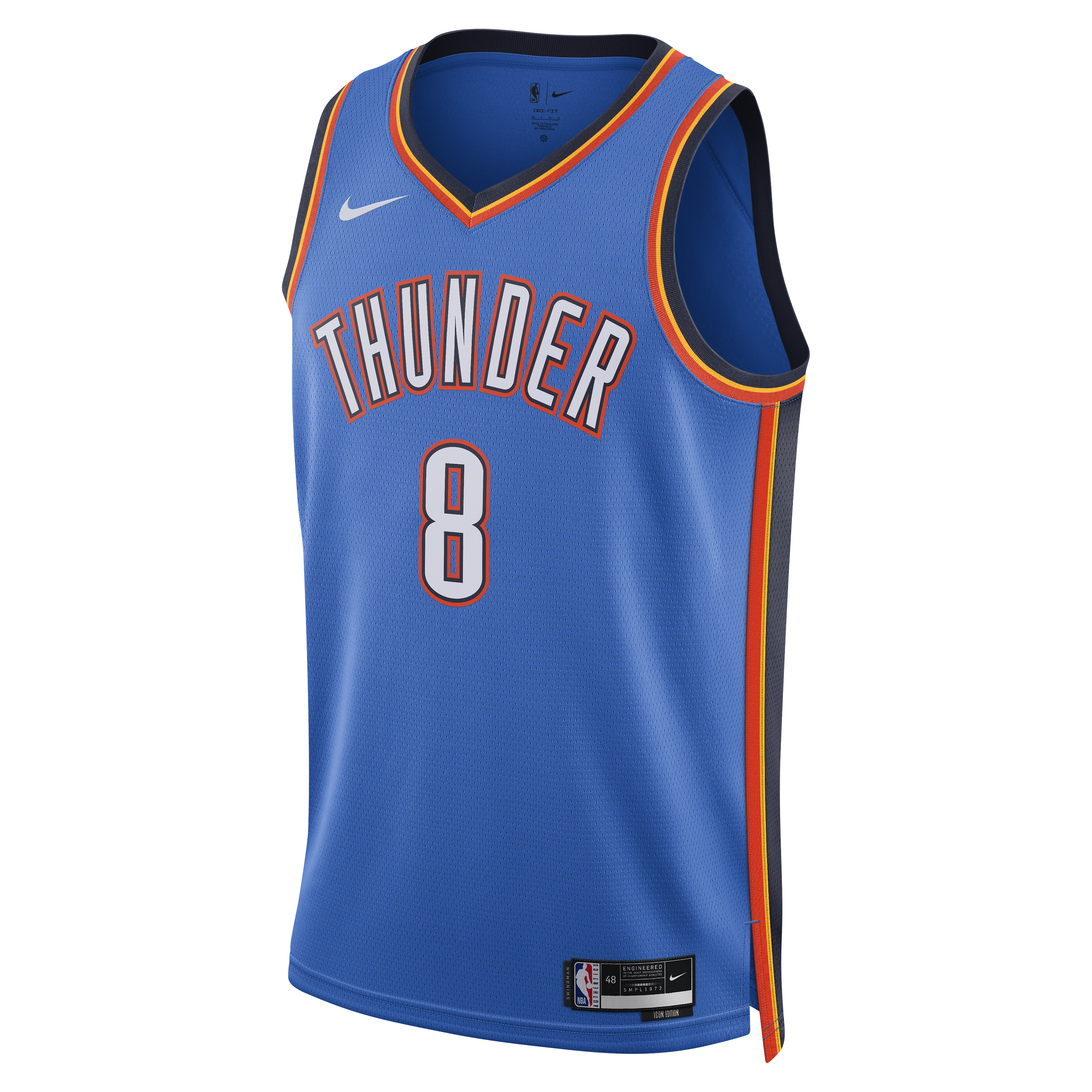 Oklahoma City Thunder Icon Edition 2022/23 Men's Nike Dri-FIT NBA Swingman Jersey