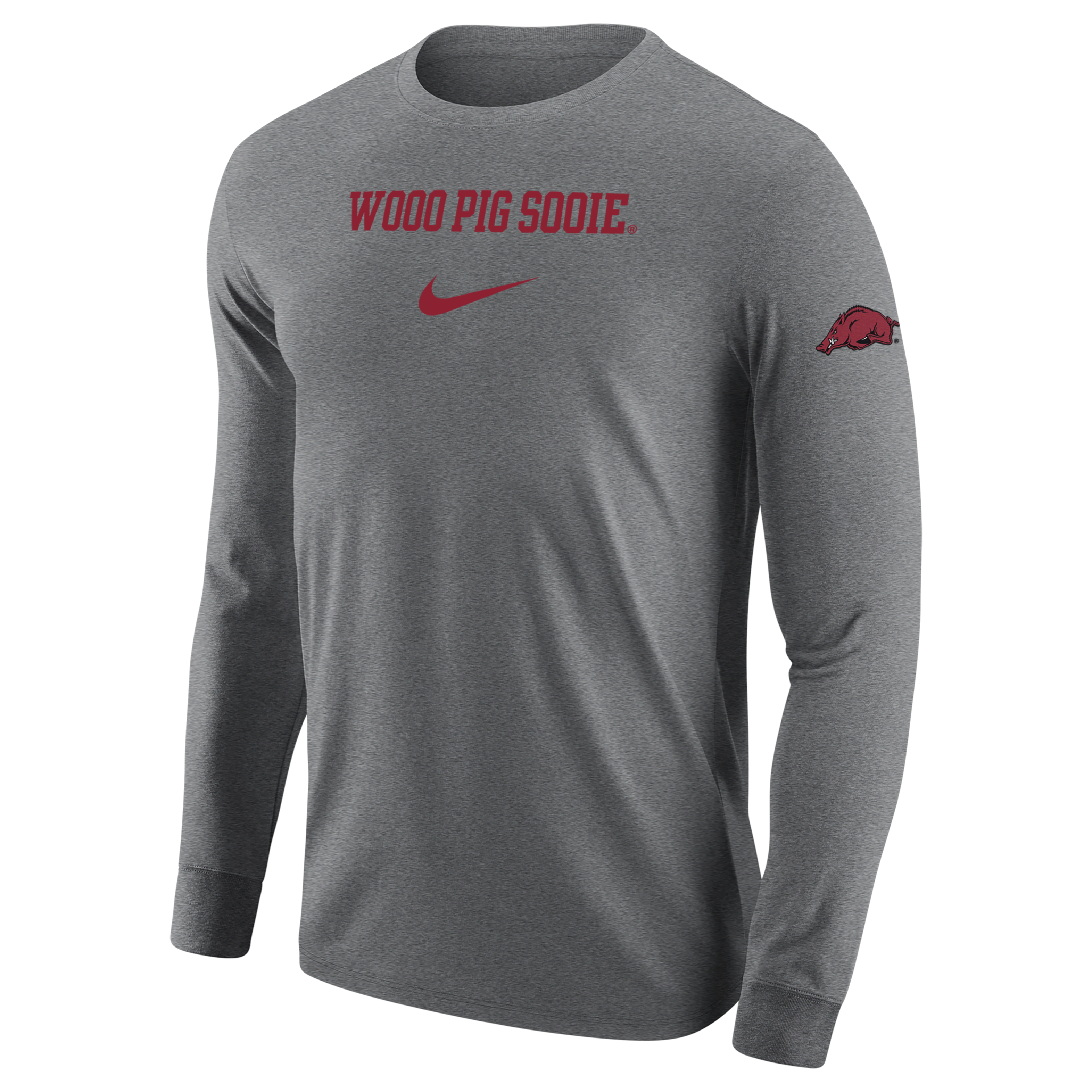 Arkansas Men's Nike College Long-Sleeve T-Shirt